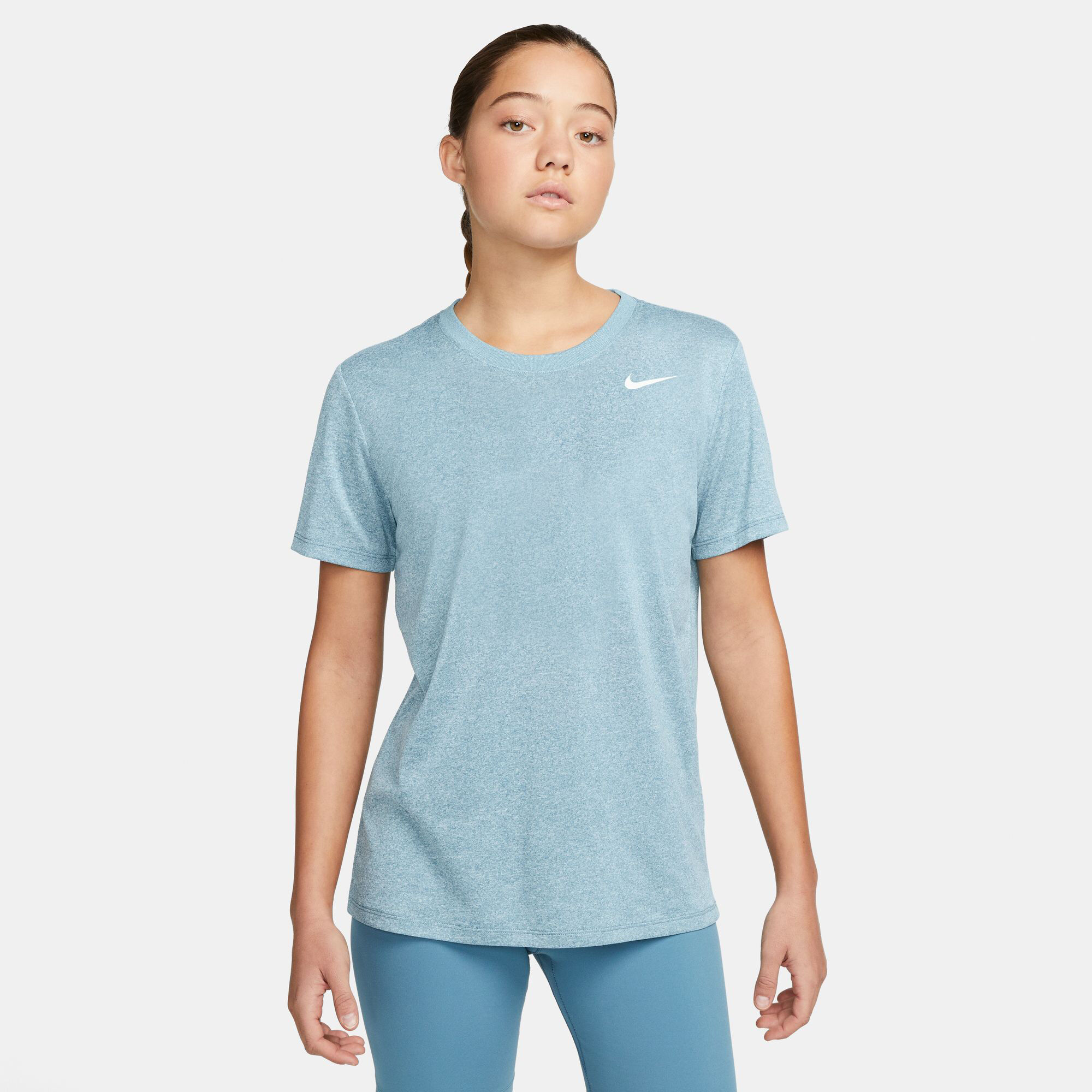 Buy Nike Dri Fit Regular T Shirt Women Light Blue online Running Point COM