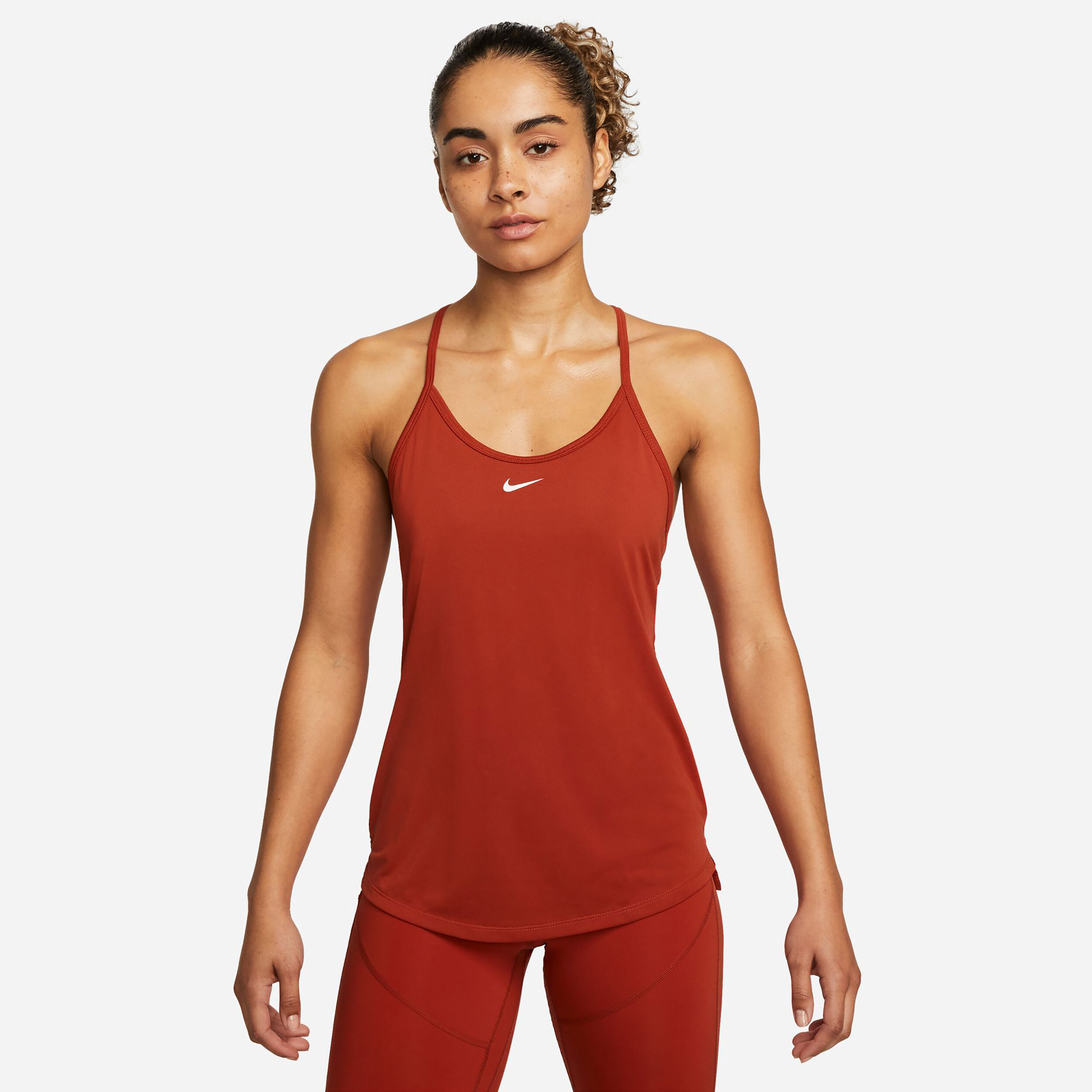 Buy Nike Dri Fit One Elstka STD Tank Top Women Red online Running Point COM
