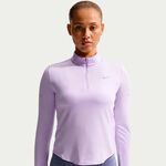 Nike Clothing Nike Swift Half-Zip Running shirt Women - violet, silver