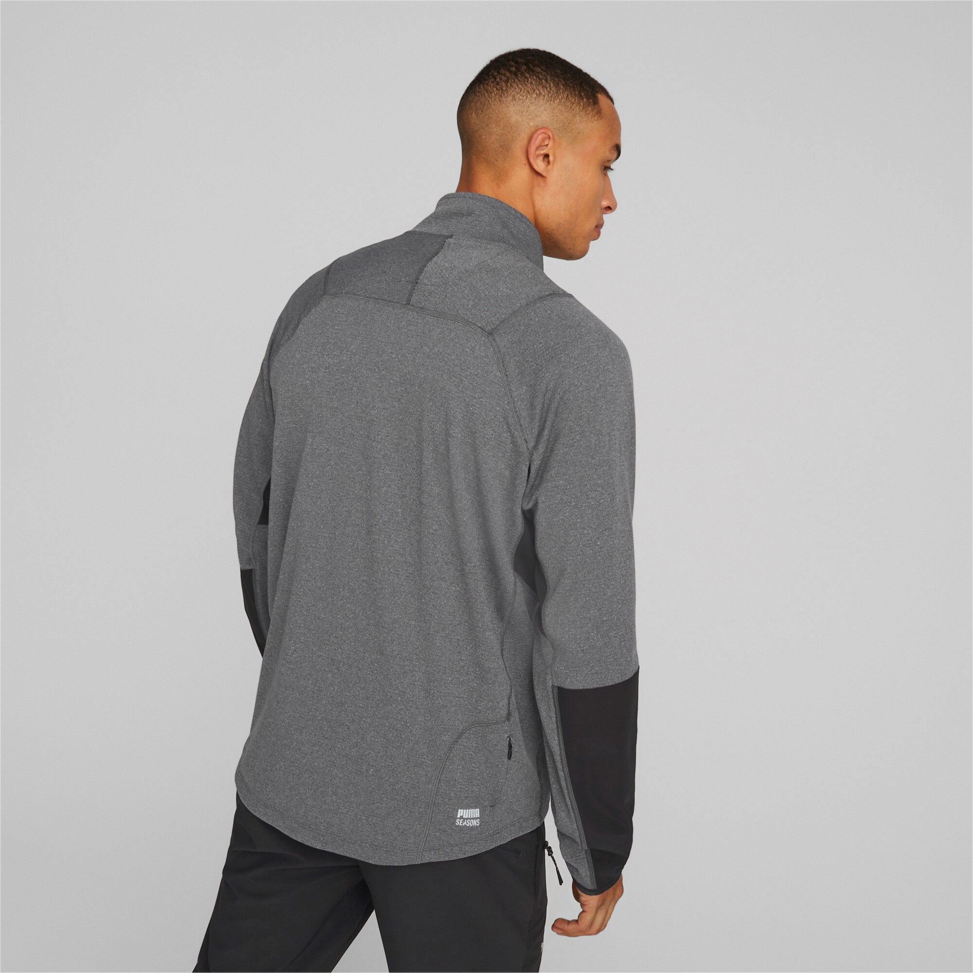 Buy Puma Seasons Raincell Half-Zip Running Top Men Grey