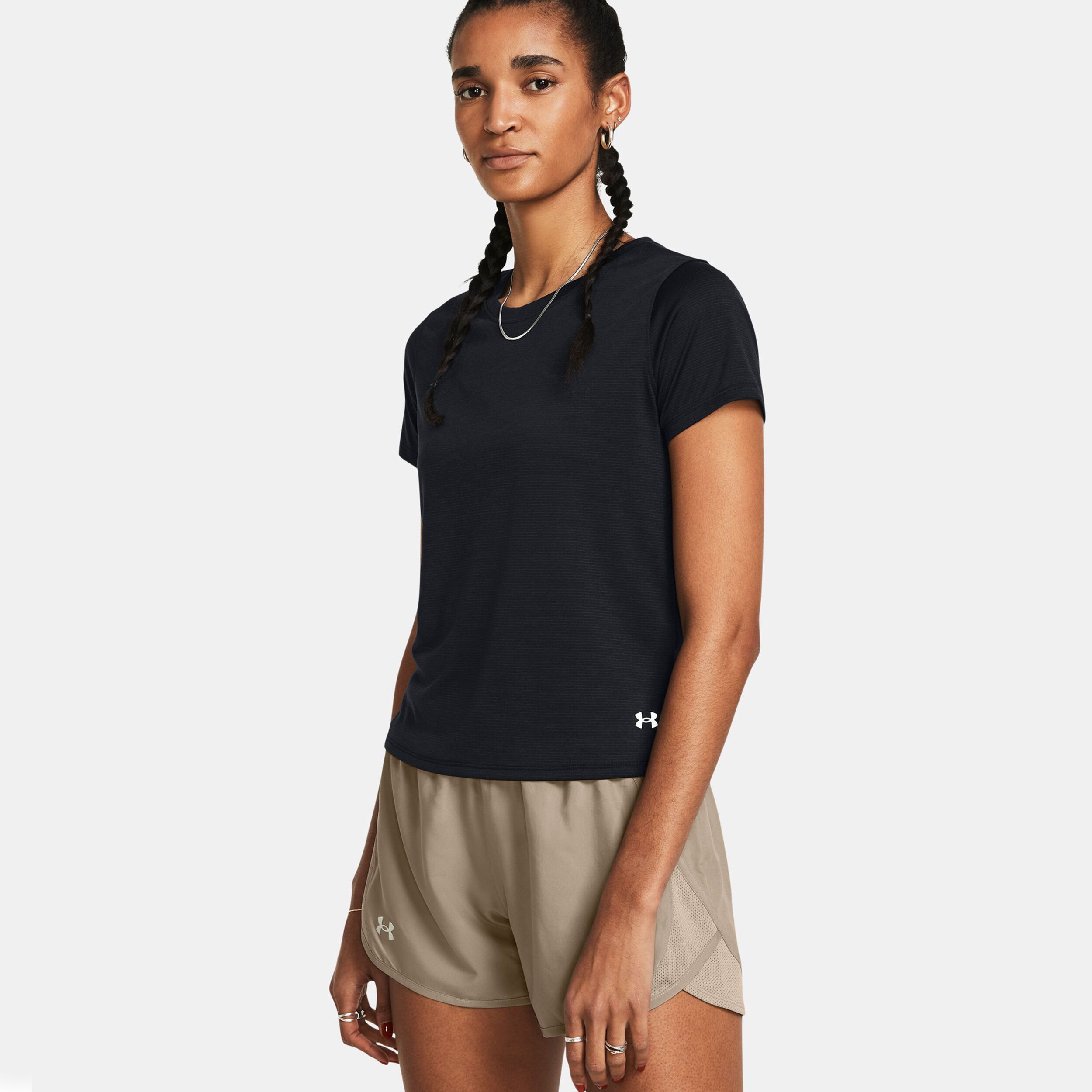 Under armour ladies running tops 2025