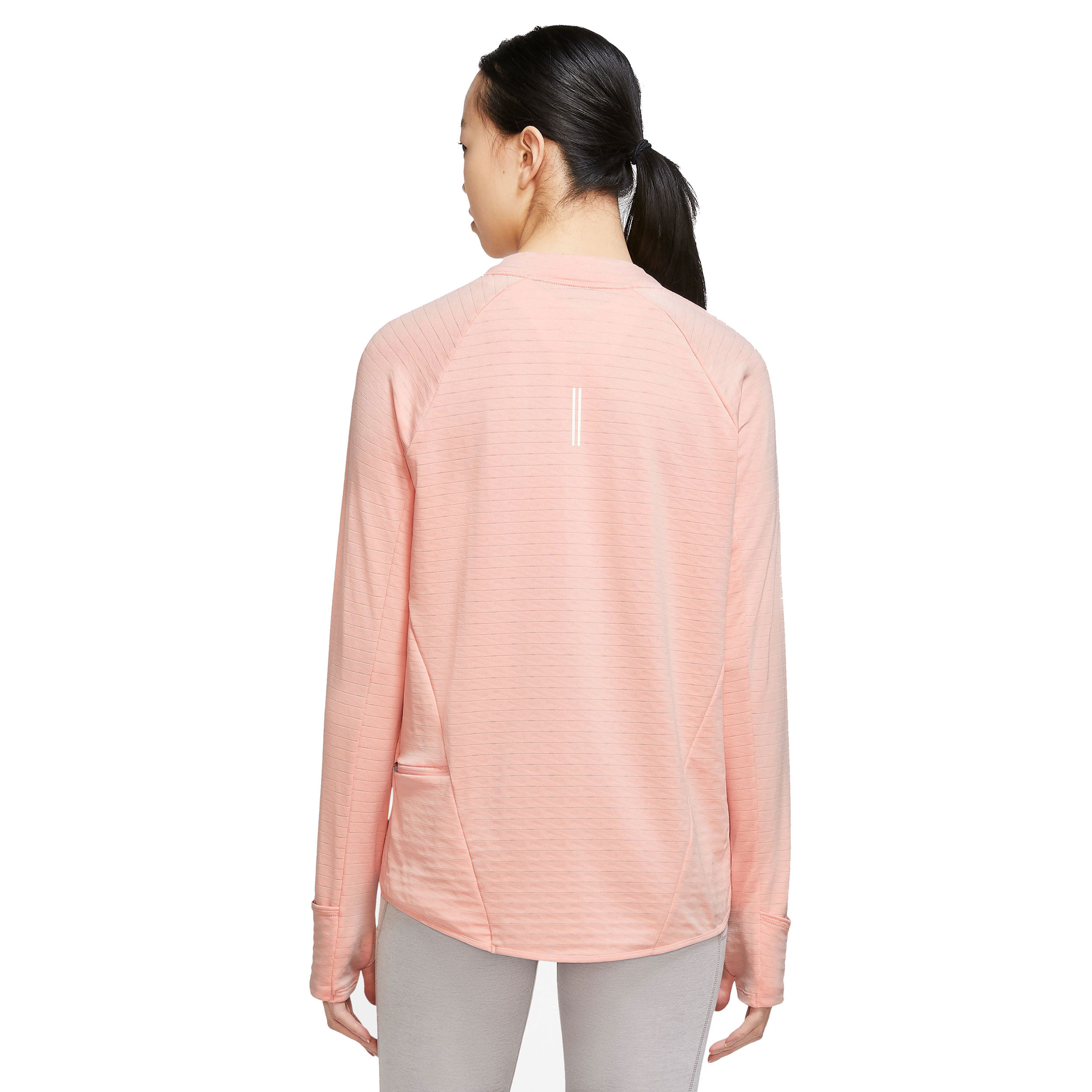 Buy Nike Therma Fit Element Crew Running Top Women Beige Grey online Running Point COM