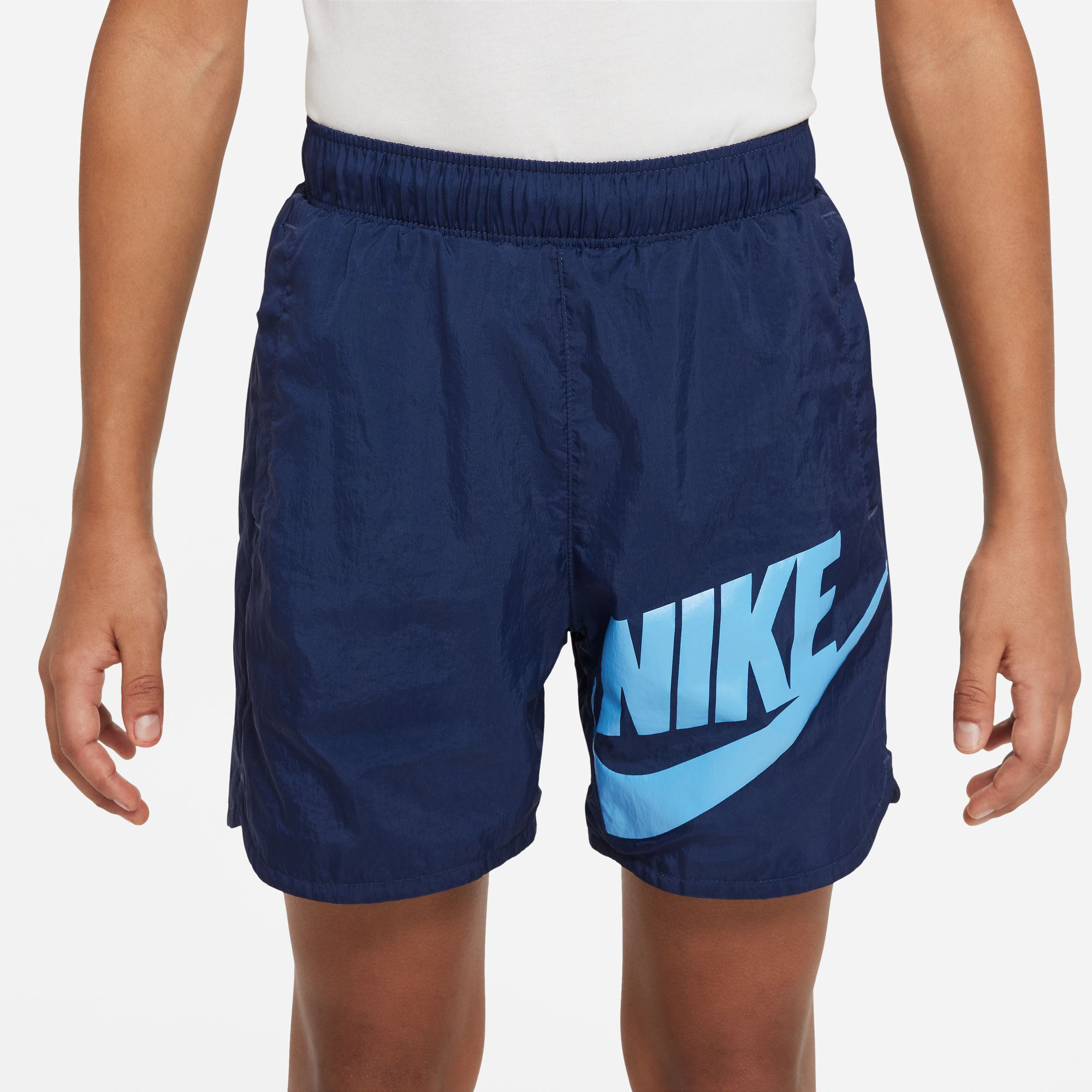 Buy Nike Sportswear Woven HBR Shorts Boys Blue online Running Point COM