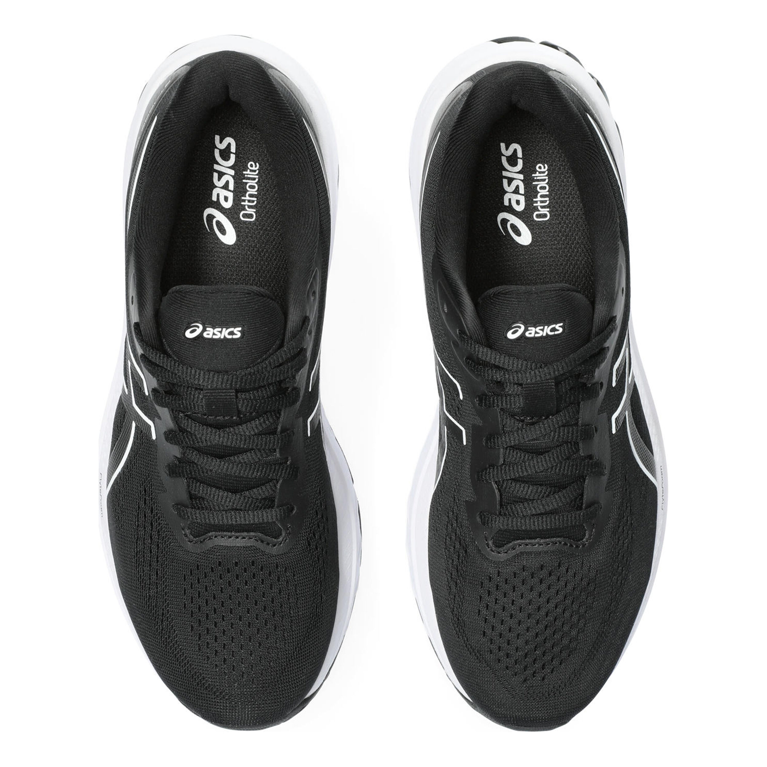 Asics women's gt-1000 7 shoe - black/white top
