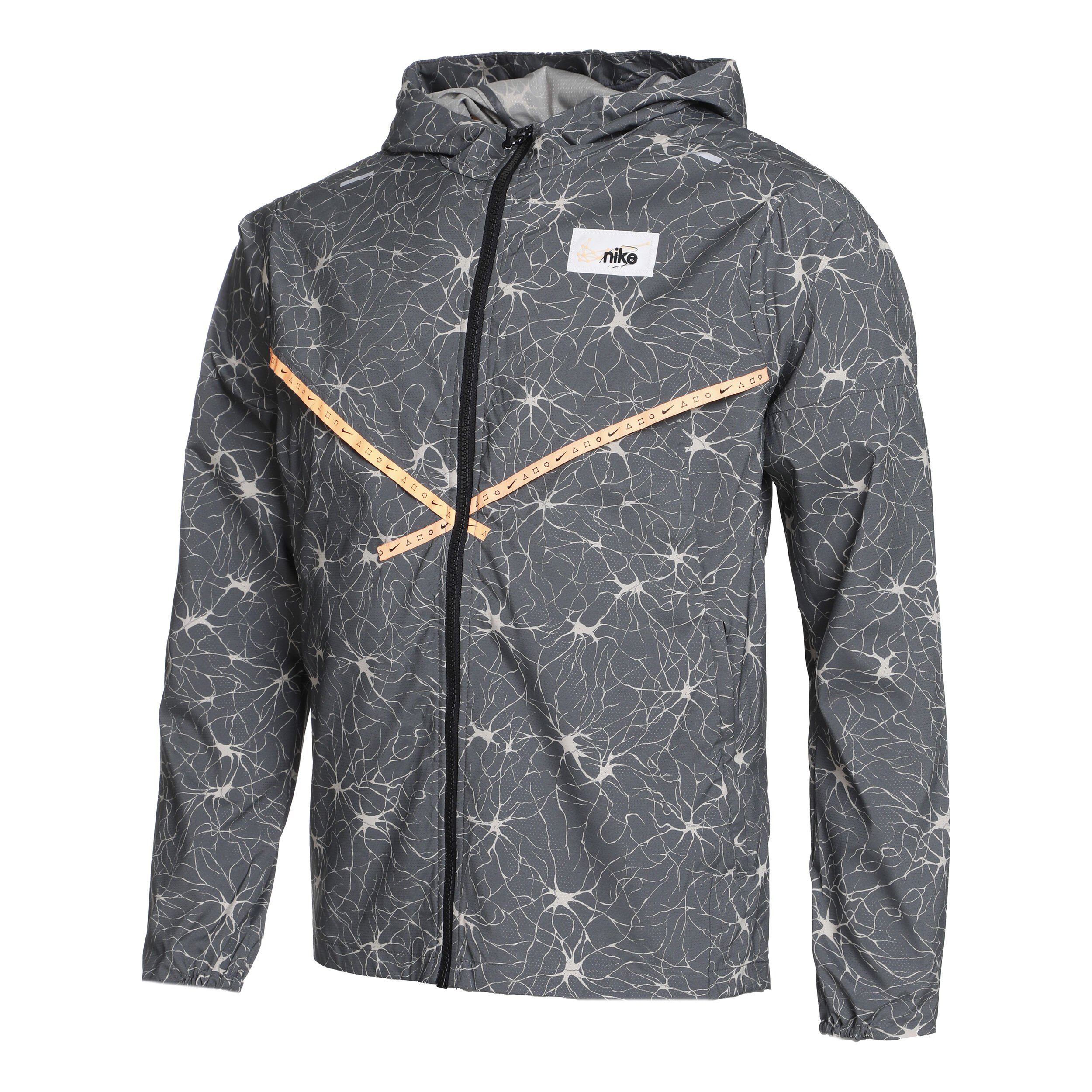 Buy Nike Do You Even Repel UV Windrunner Running Jacket Men Grey Yellow online Running Point COM