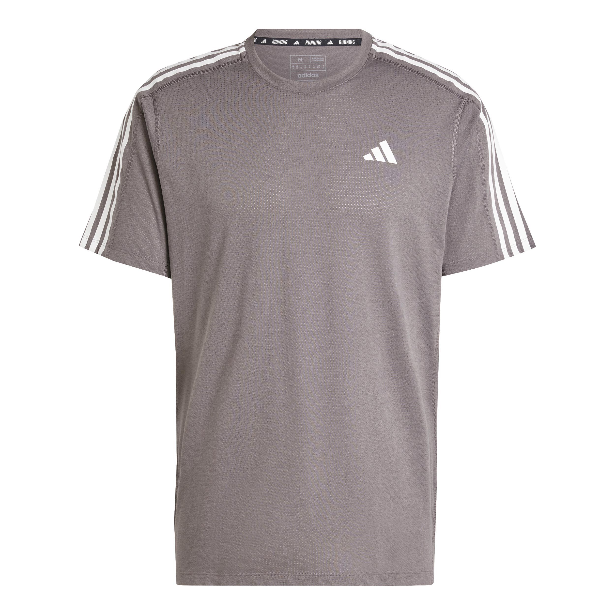 Buy adidas Own The Run 3S Running Shirt Men Grey online Running Point COM