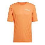 adidas Clothing adidas Terrex XPR Running Shirt Men-Orange,Black