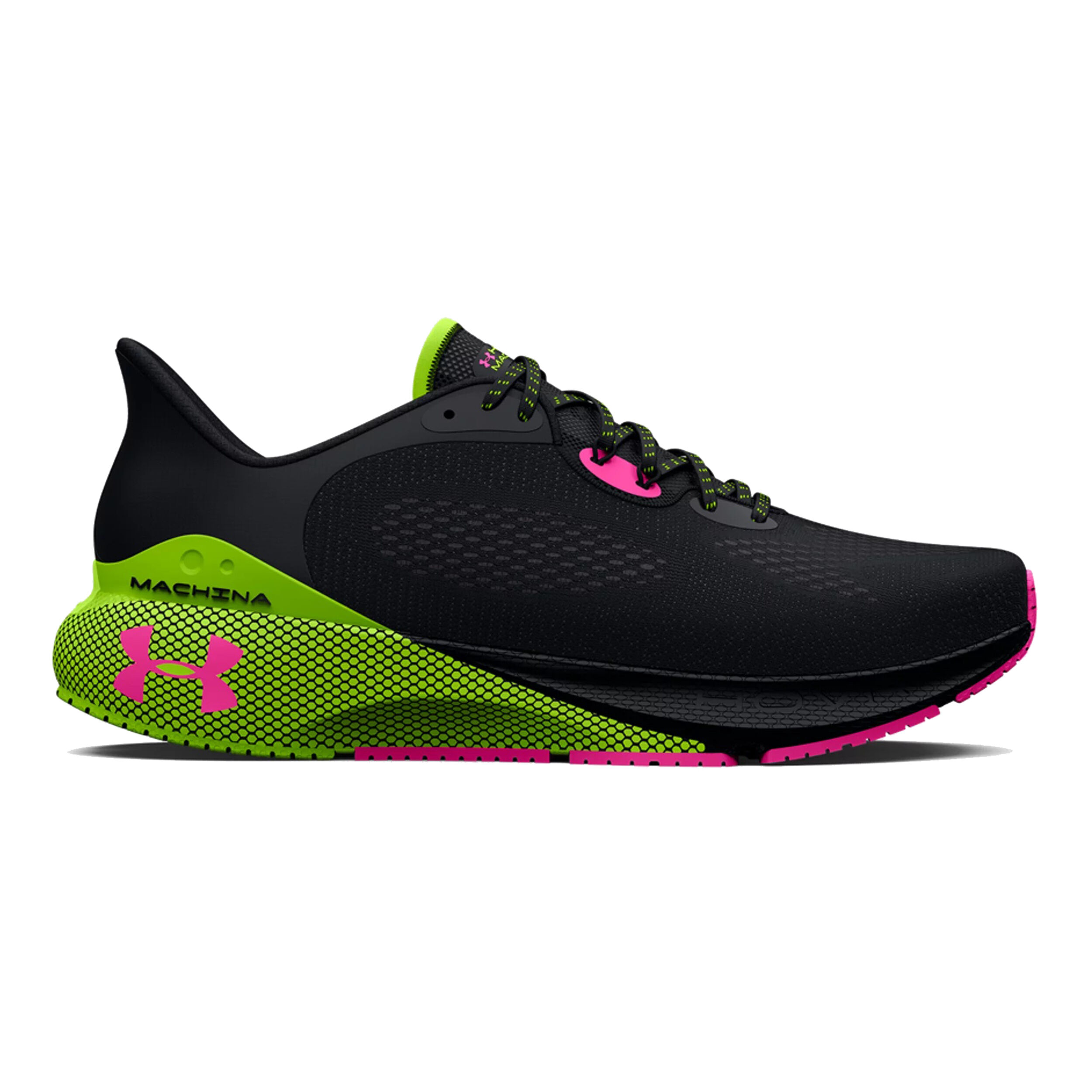 HOVR Machina 3 Neutral Running Shoe Men Black Green