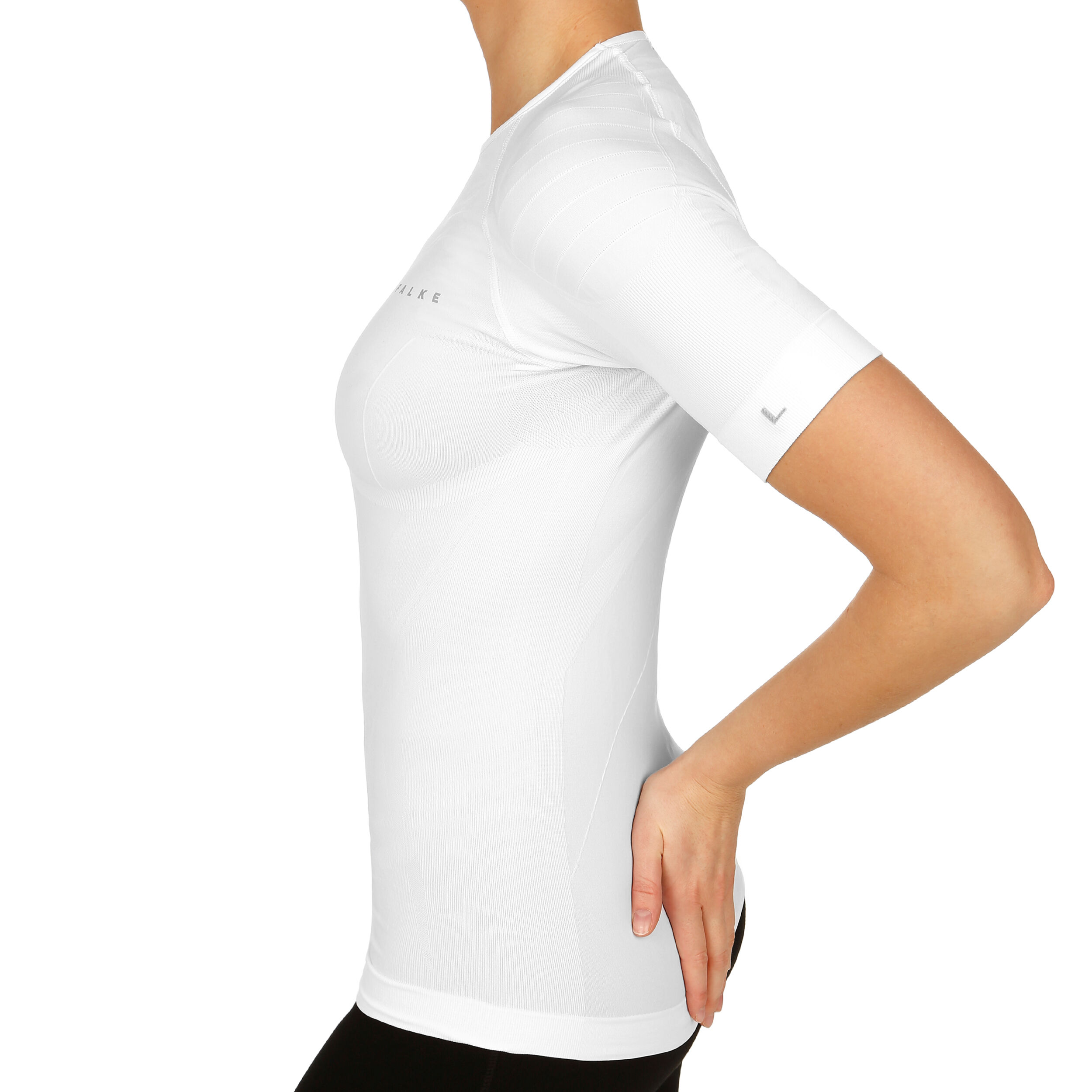 (取寄) ファルケ レディース ESS スポーツ ナチュラル Tシャツ Falke women ESS Sport Natural T-Shirt Taupe Asics Game ACTIMOTION Women's Tennis T-Shirt - Light Ube