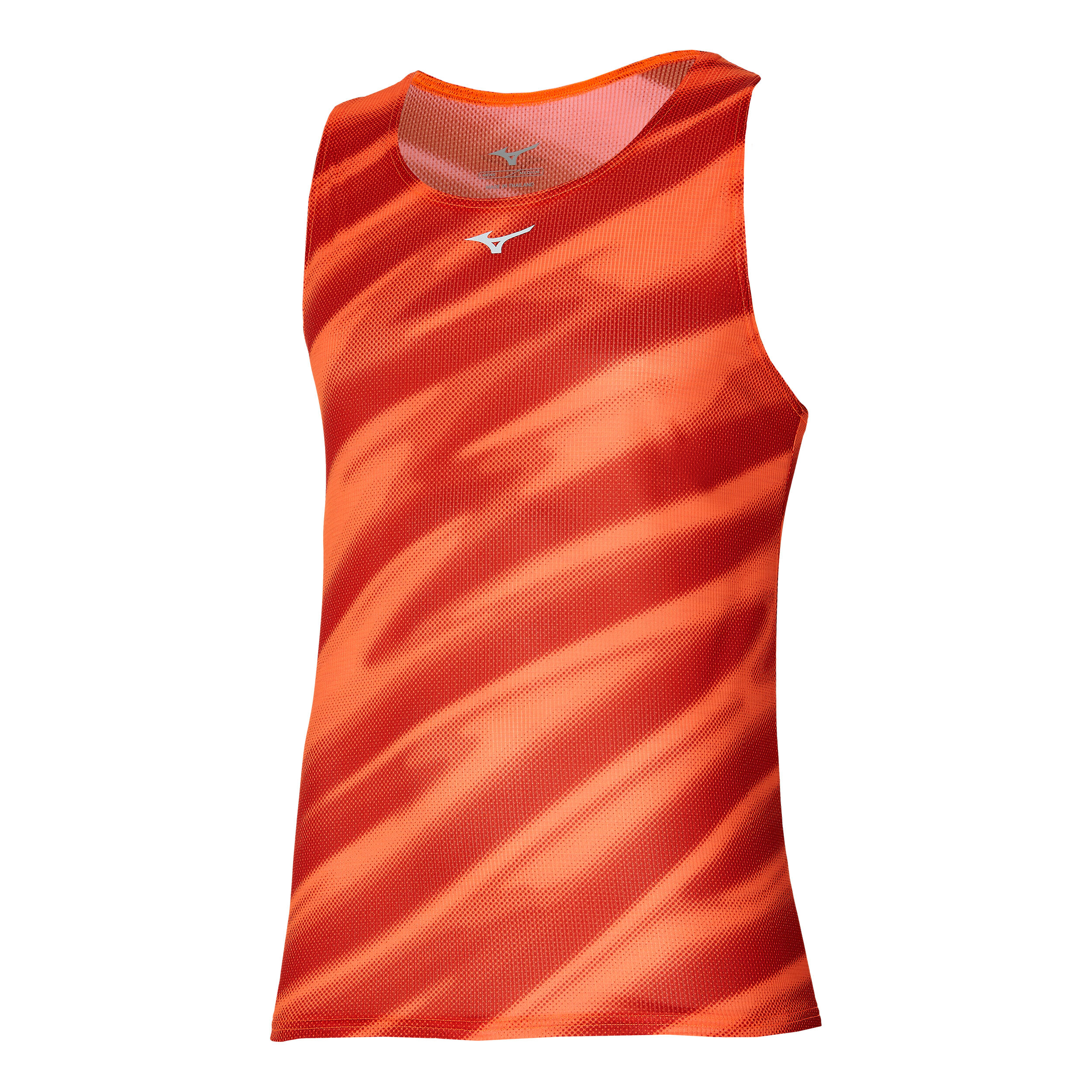Buy Mizuno Dry Aero Flow Graphic Tank Top Men Red online Running Point COM