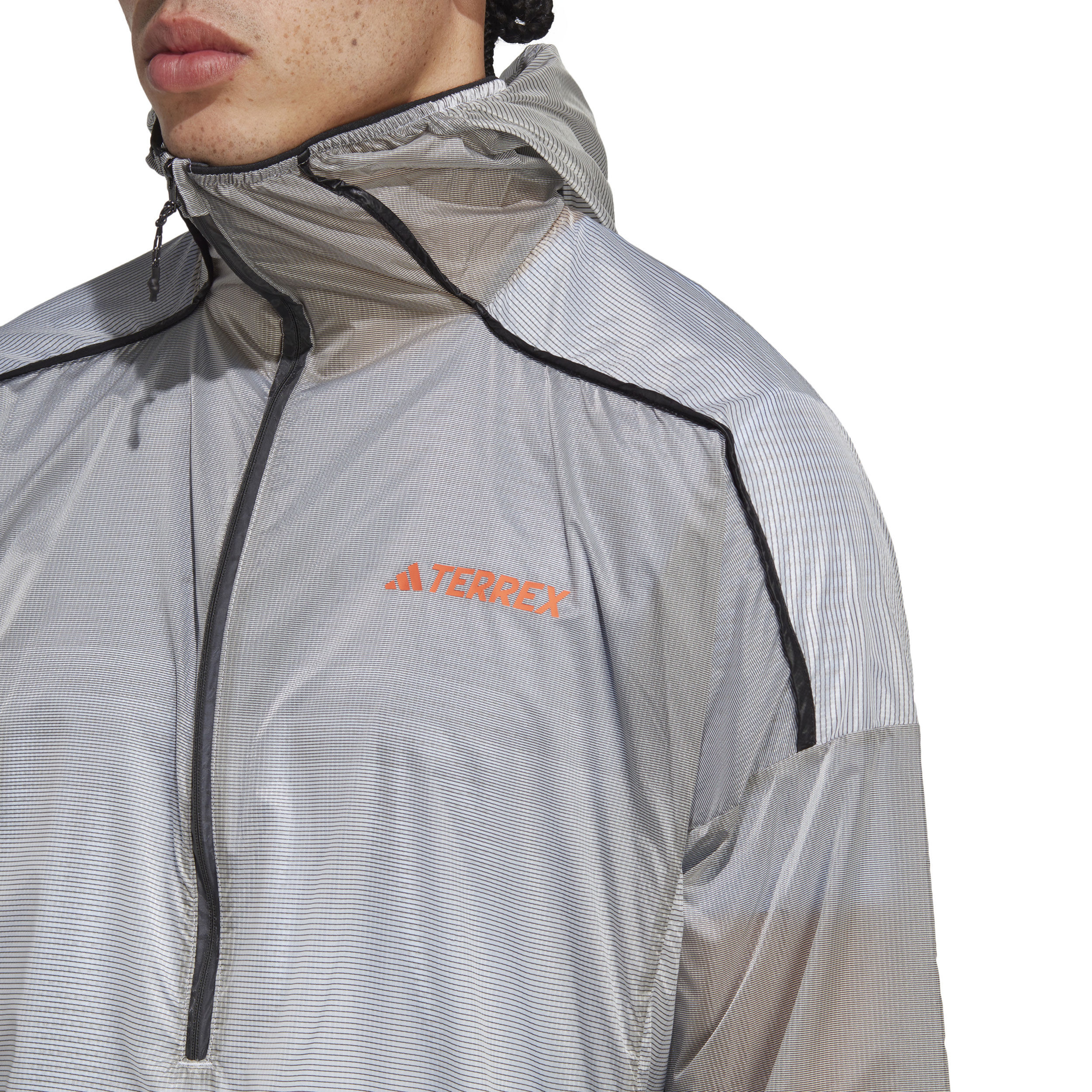 Adidas silver reflective jacket online