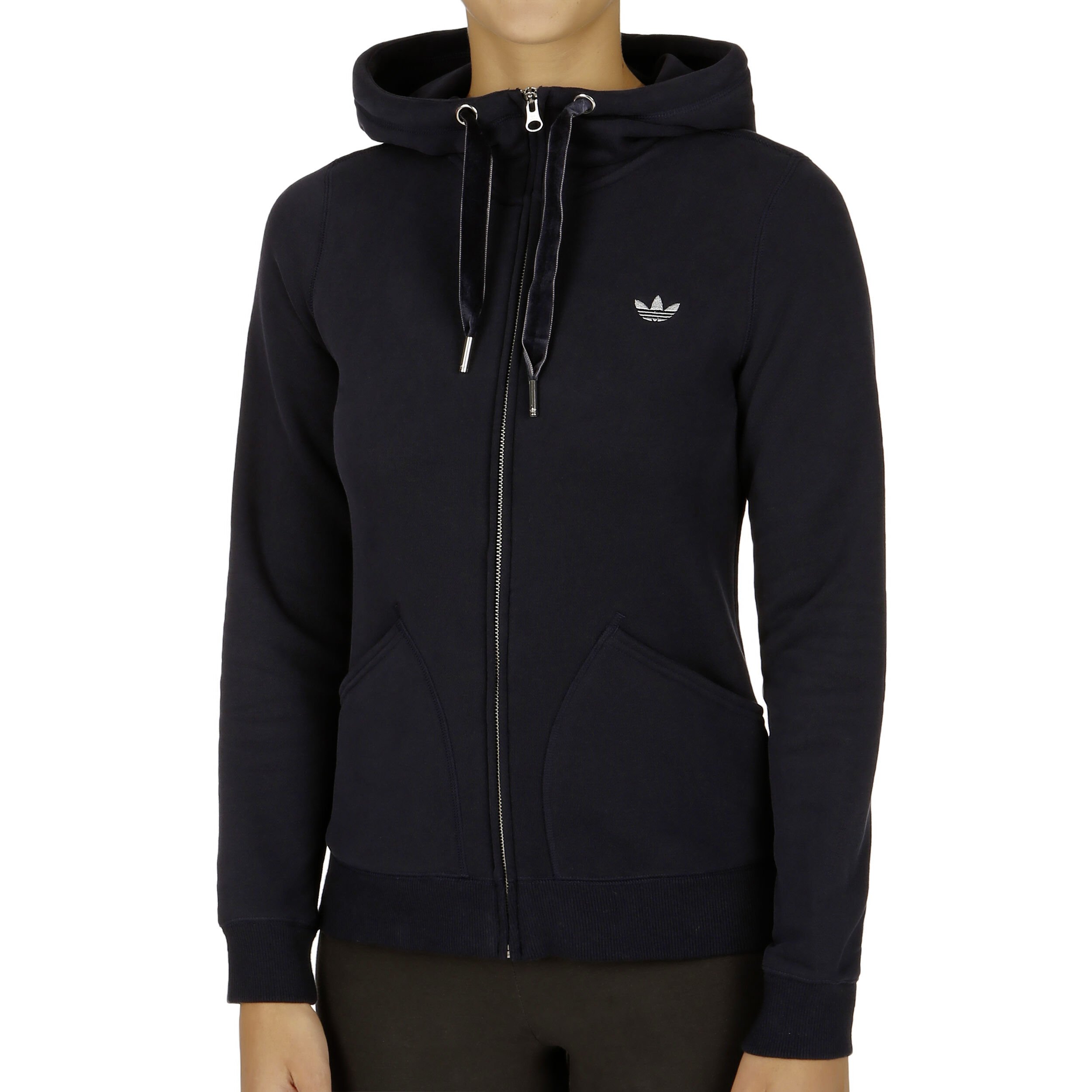 Buy adidas Originals Helsinki Slim Full Zip Hoody Training Jacket Women Dark Blue online Running Point COM