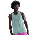 Nike Running shirt Nike Stride Tank top Men - turquoise, silver