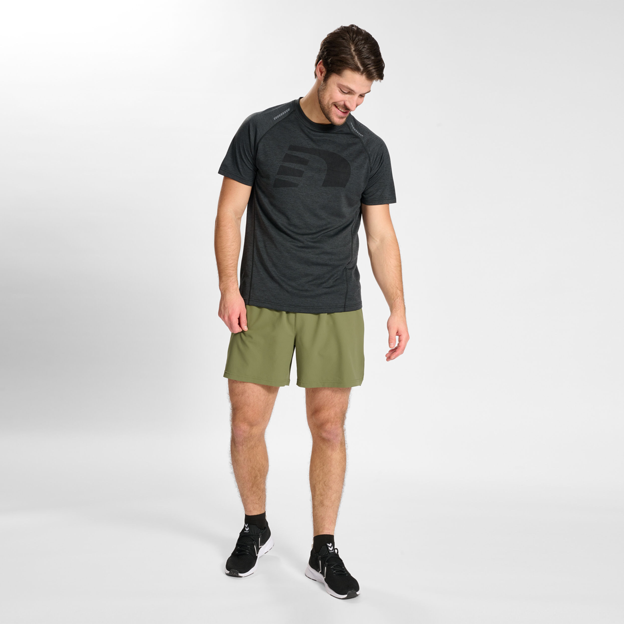 Orlando T Shirt Running Shirt Men Black