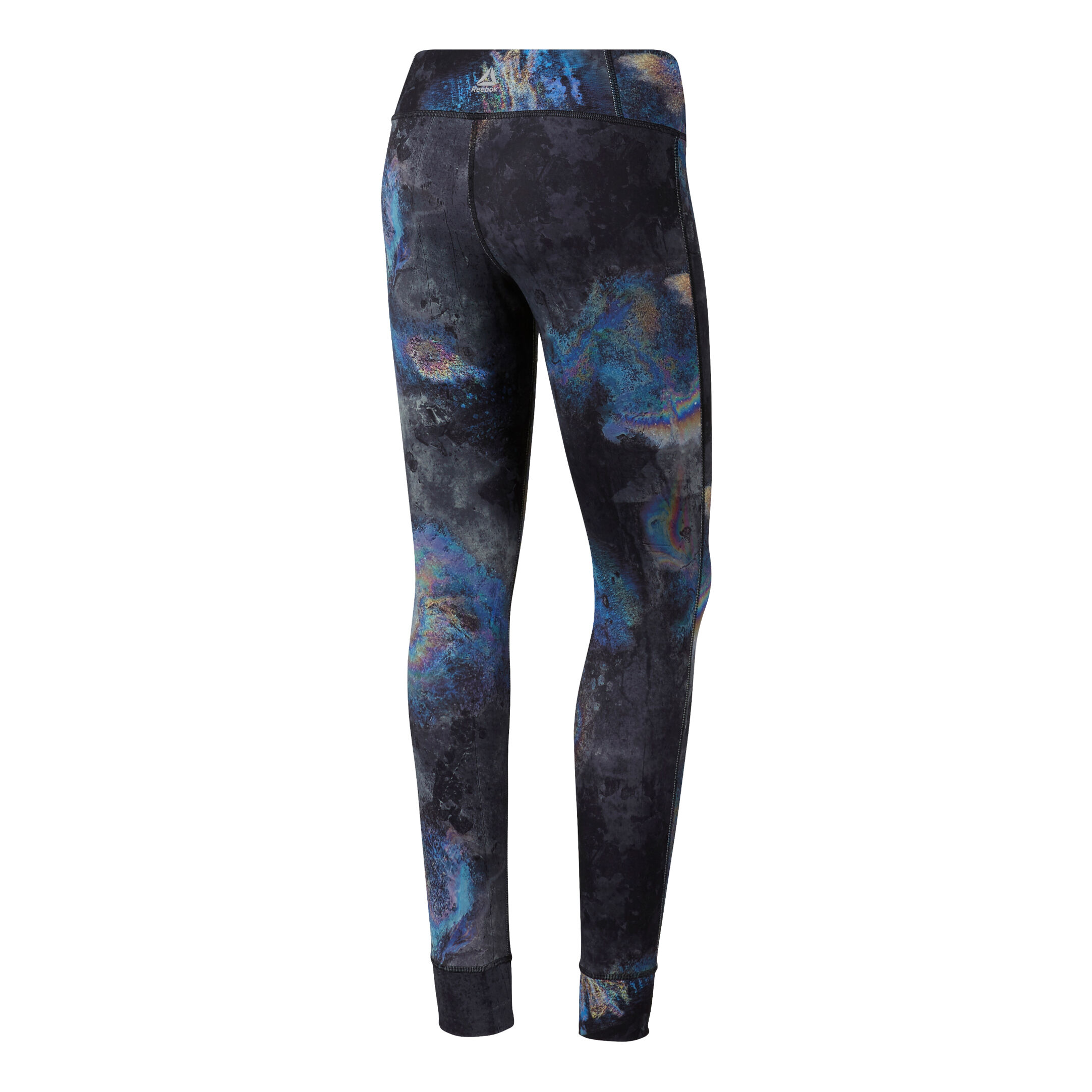 Buy Reebok Lux Bold Oil Slick Tight Women Black Blue online Running Point COM