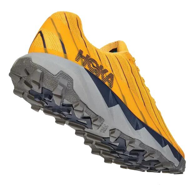 Buy Hoka One One Torrent Trail Running Shoe Men Golden Yellow Grey in size 48 online Running Point COM