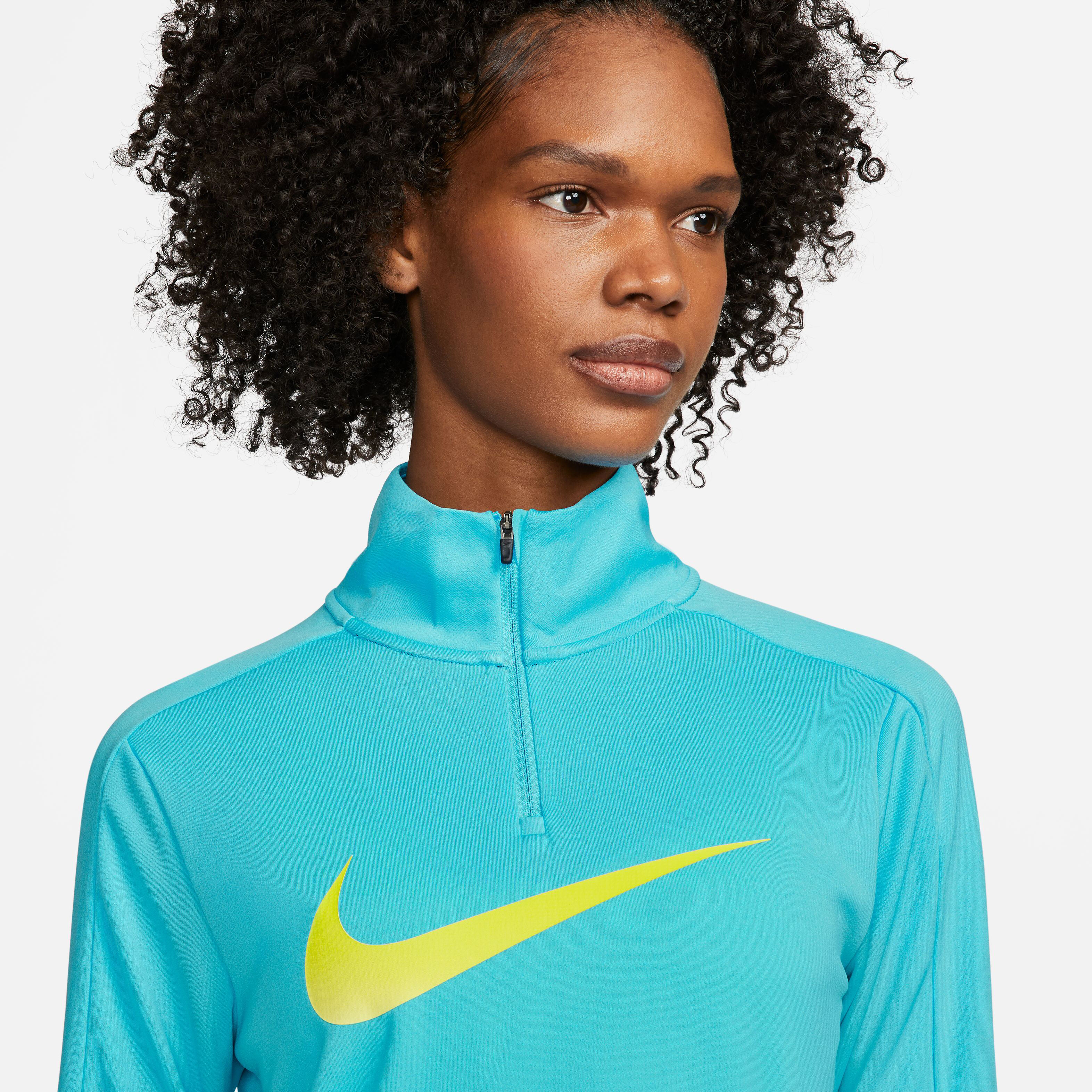 Nike half zip swoosh hot sale