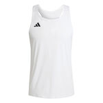 adidas Running shirt adidas Adizero Essential Tank Top Men-White