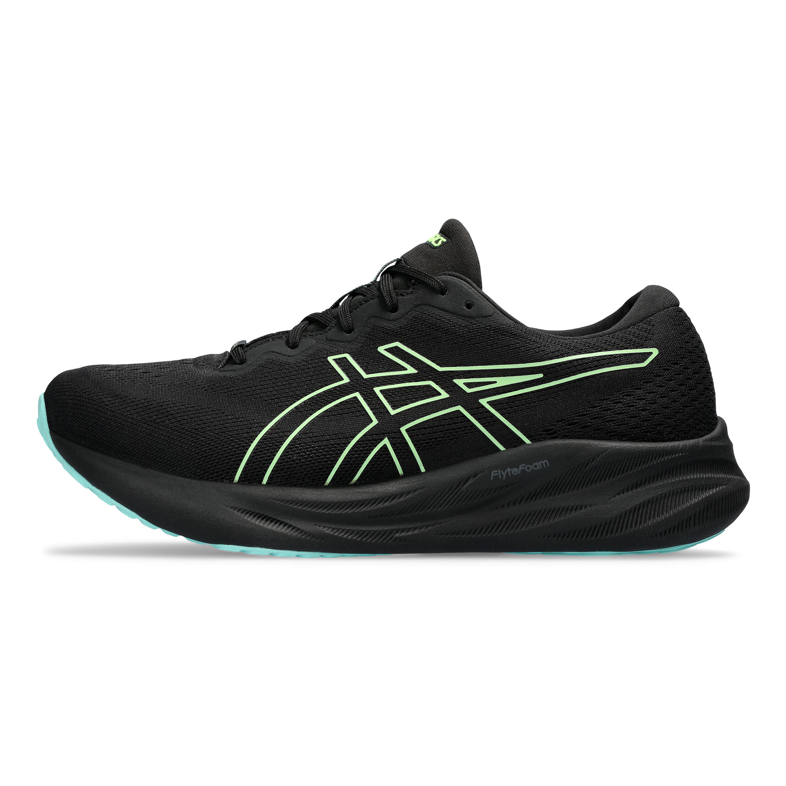 Buy ASICS Gel Pulse 15 GTX Neutral Running Shoe Men Black Neon Green in size 44 5 online Running Point COM