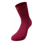 Bauerfeind Clothing Bauerfeind Ultralight Mid Cut Running Socks Women-Berry