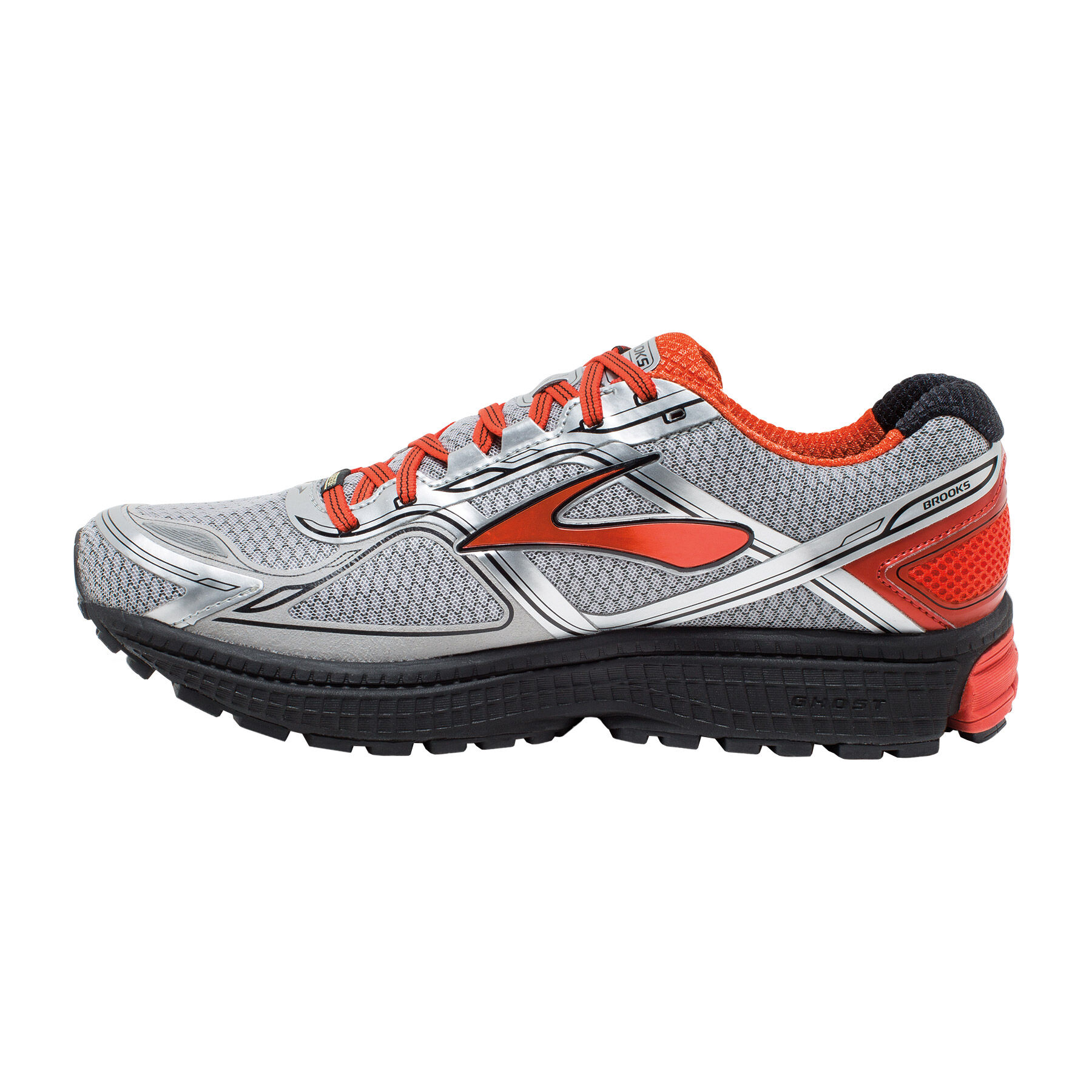 Buy Brooks Ghost 8 GTX Sneakers Men Silver Orange online