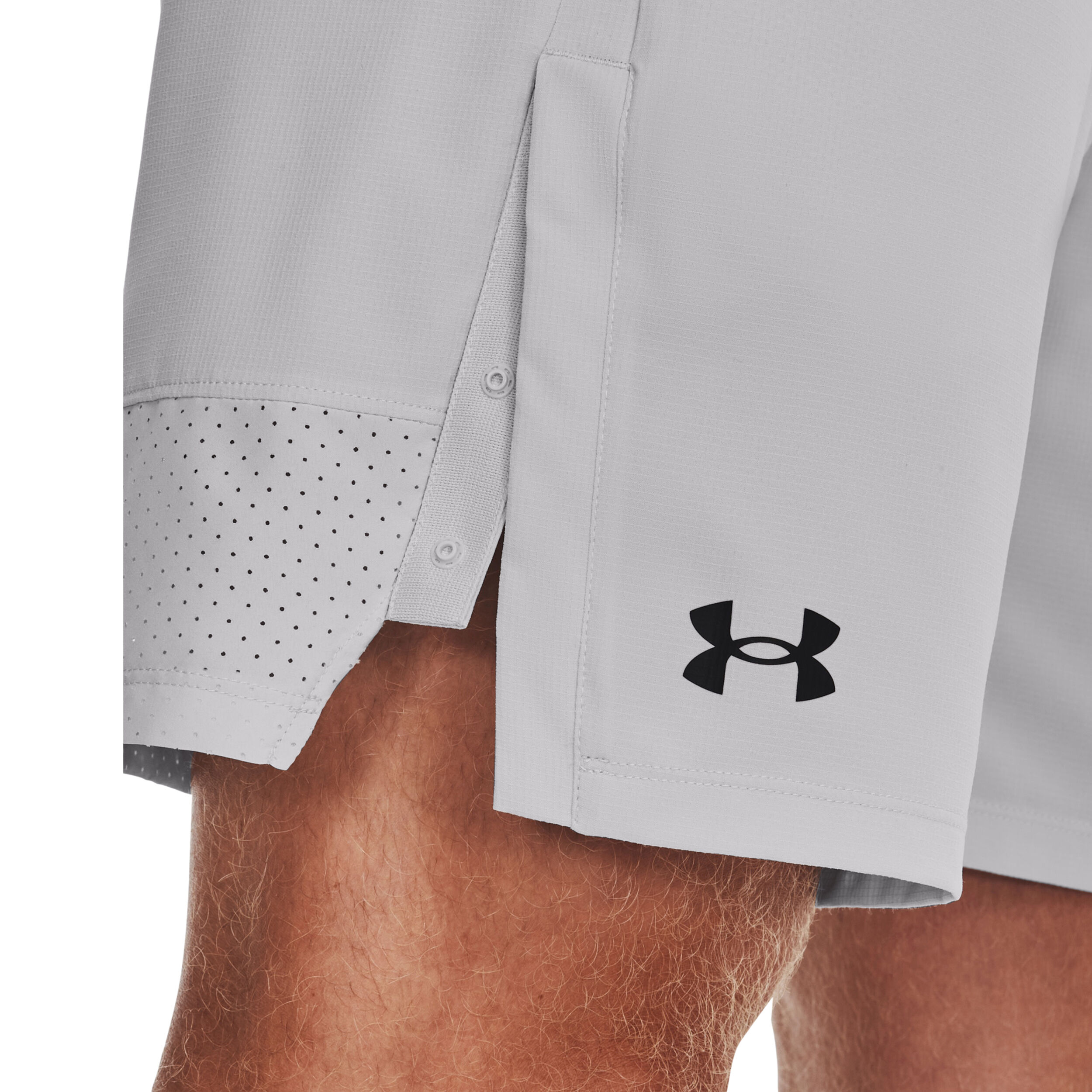 Under armour snap shorts top