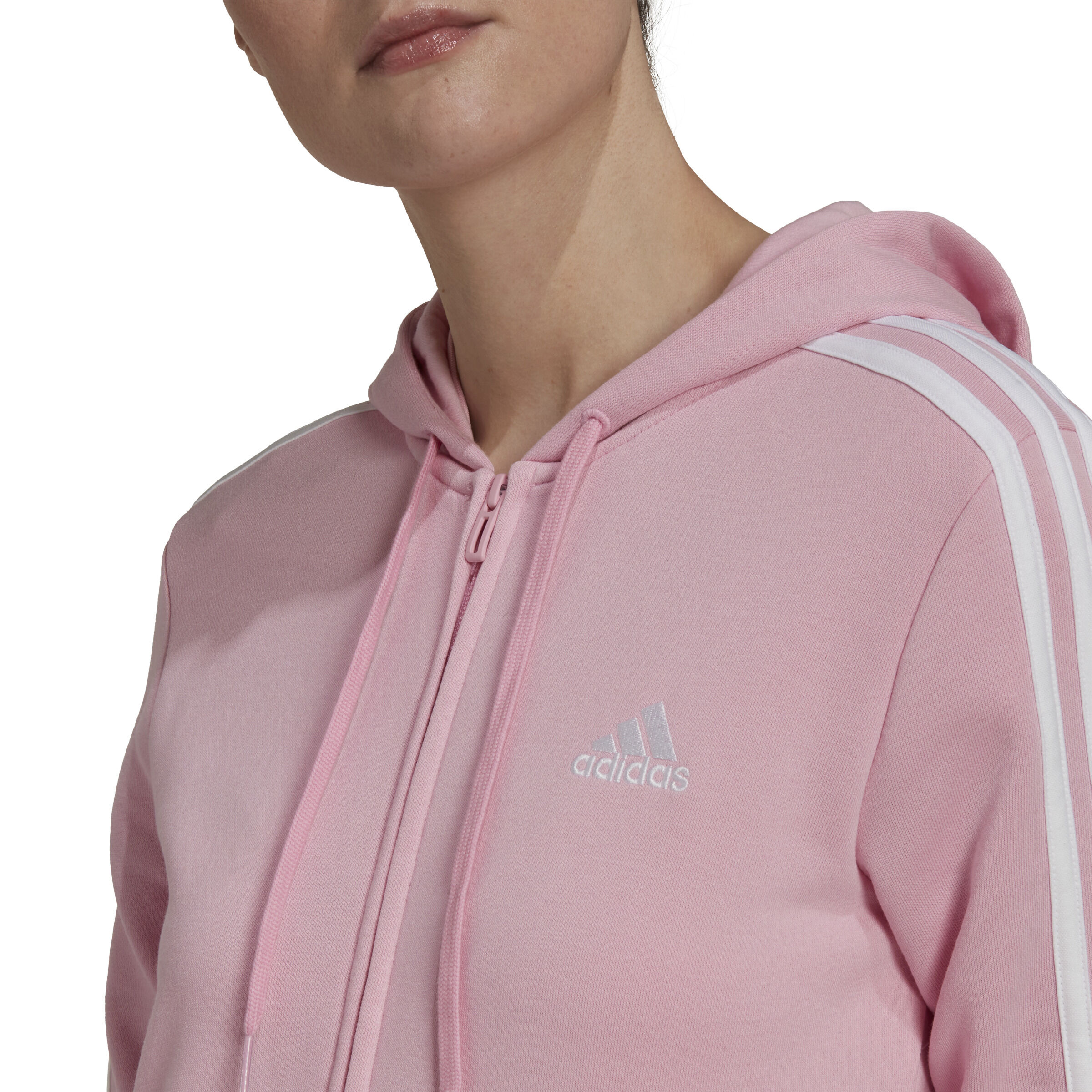 Adidas sweatjacke pink best sale