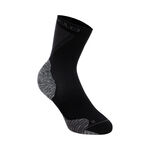 Odlo Clothing Odlo Ceramicool Run Crew Running Socks-Black