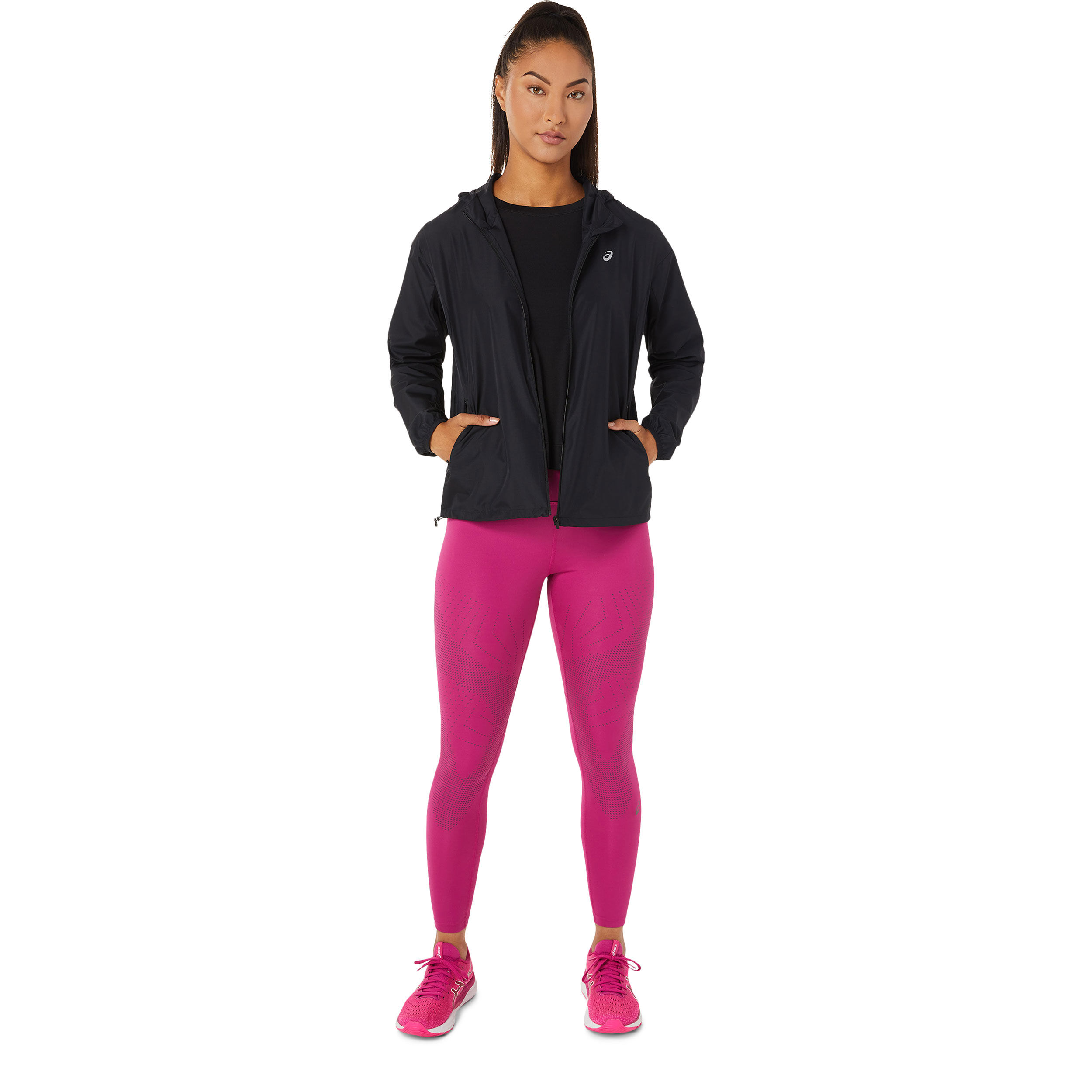 Asics accelerate women's running jacket outlet