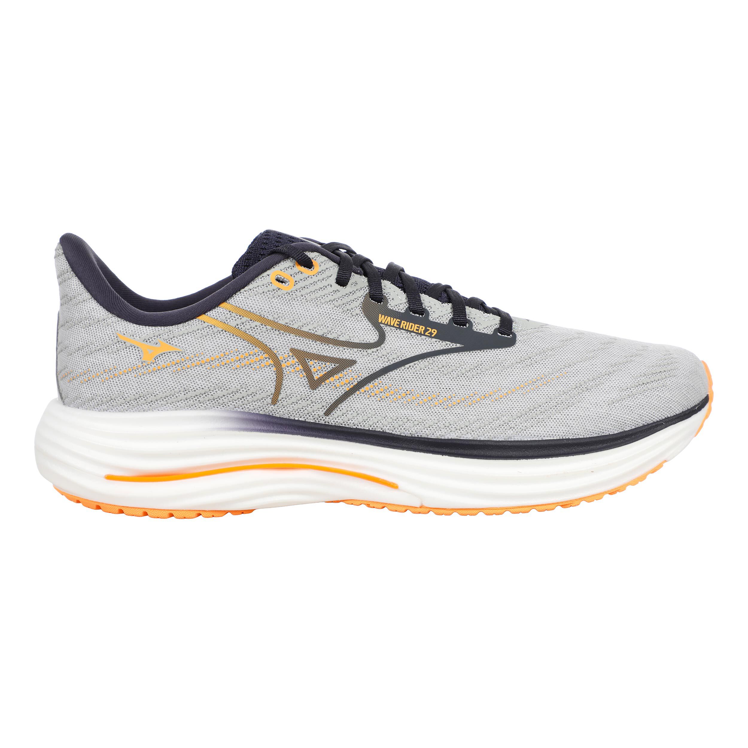 ムネ Buy Mizuno Wave Rider 29 Neutral Running Shoe Men Dark Grey