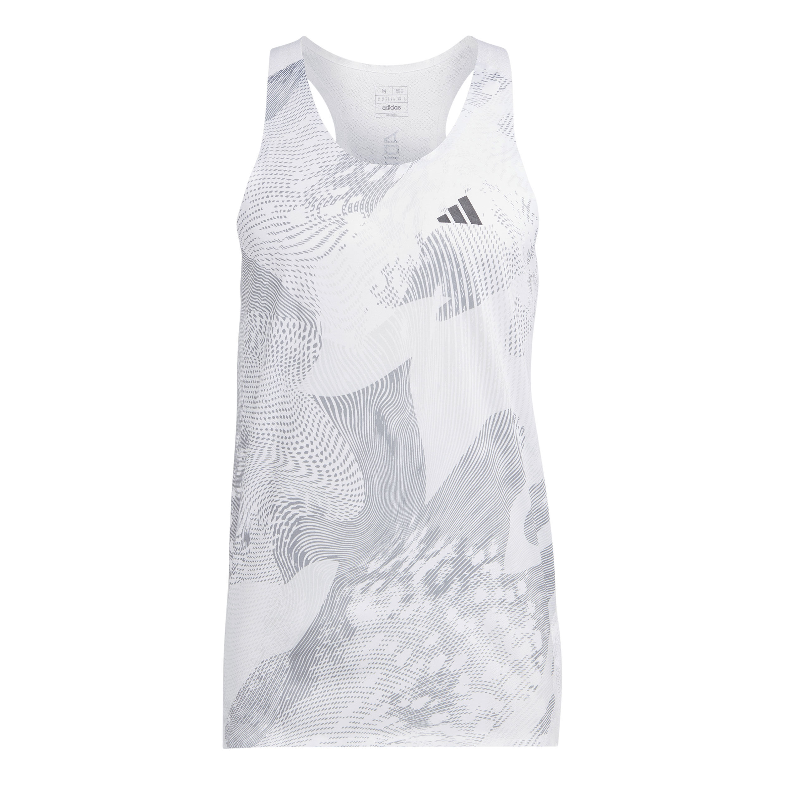 Buy adidas Adizero Tank Top Men White, Grey online | Running