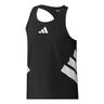 Road To Records Tank Top Men-Black,White
