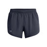 Fly By 3in Running Shorts Women-Grey