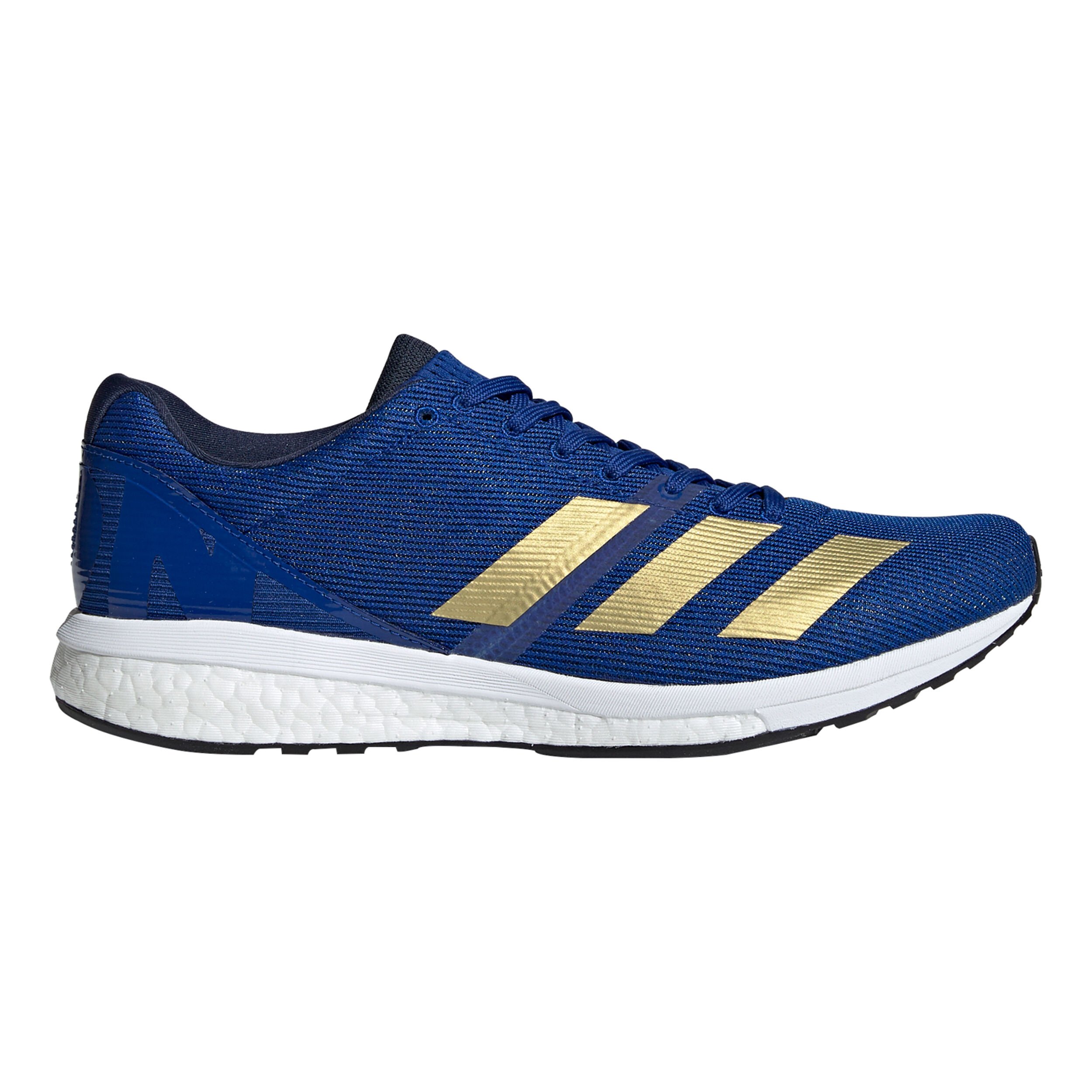 Buy adidas Adizero Boston 8 Neutral Running Shoe Men Blue Gold