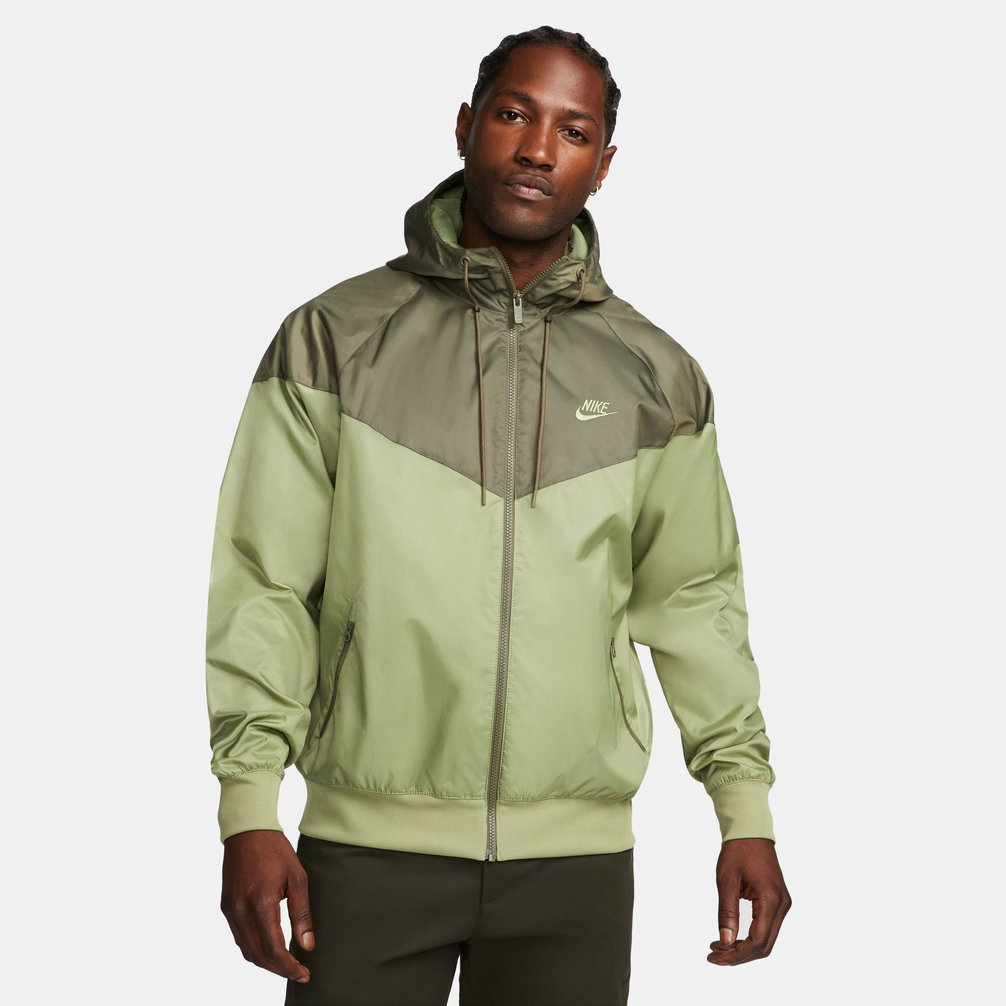 Olive shop nike jacket