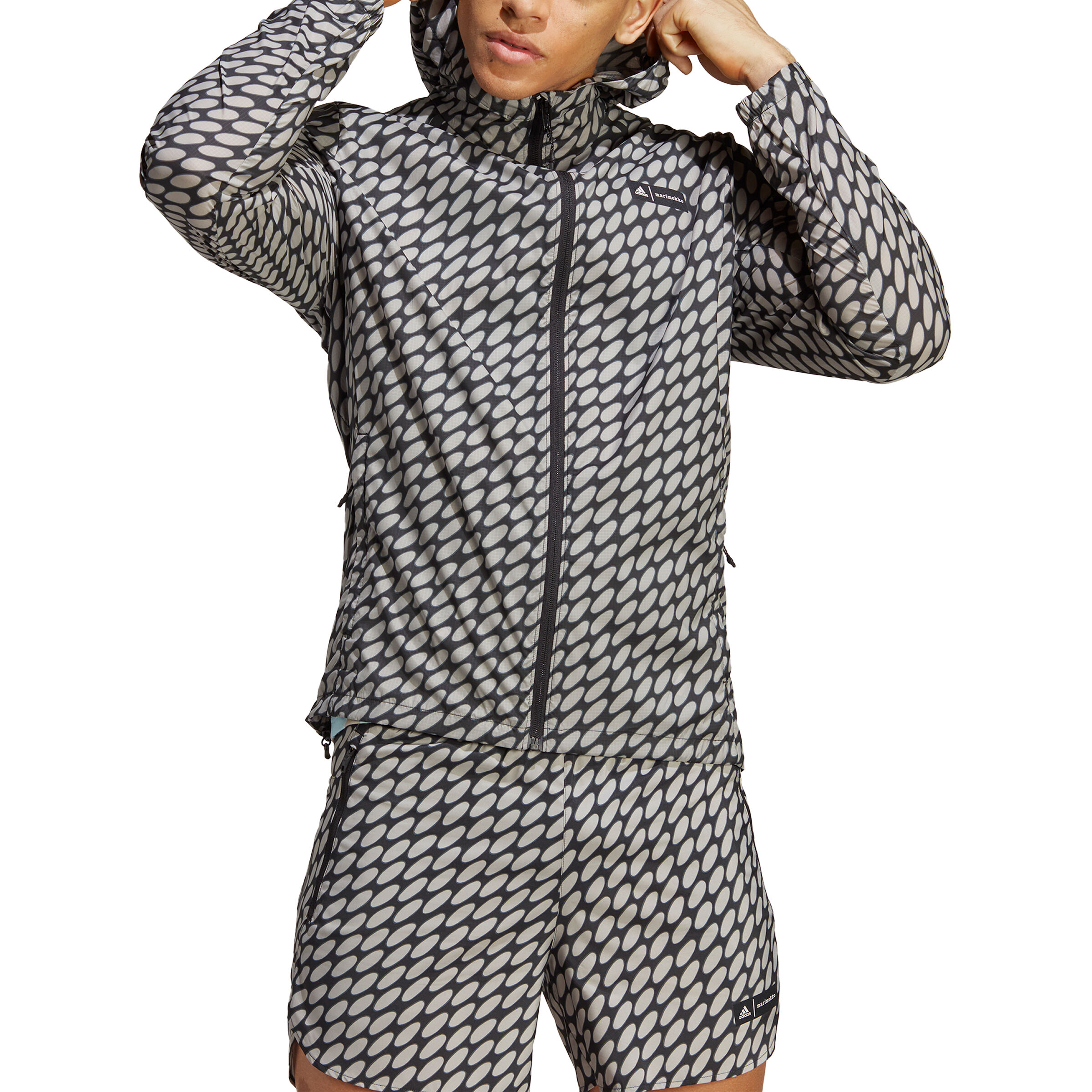 Buy adidas Marimekko Marathon Running Jacket Men Brown