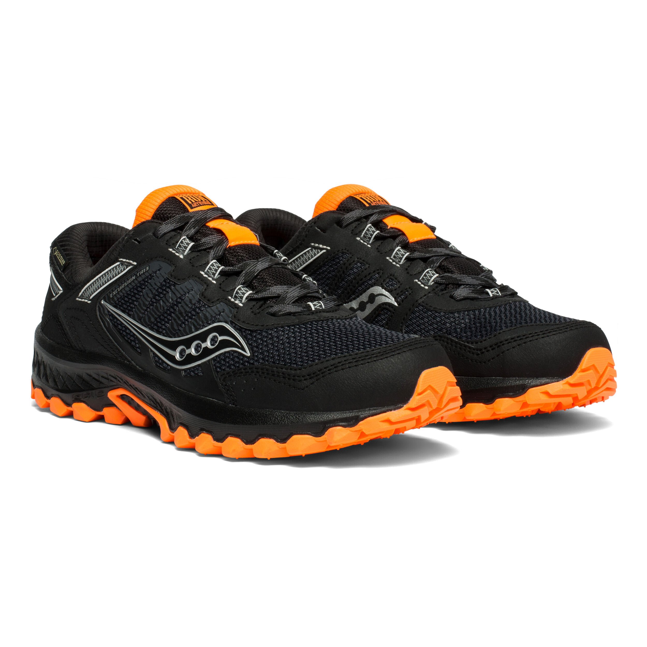 Buy Saucony Excursion TR13 GTX Trail Running Shoe Men Black Orange online Running Point COM