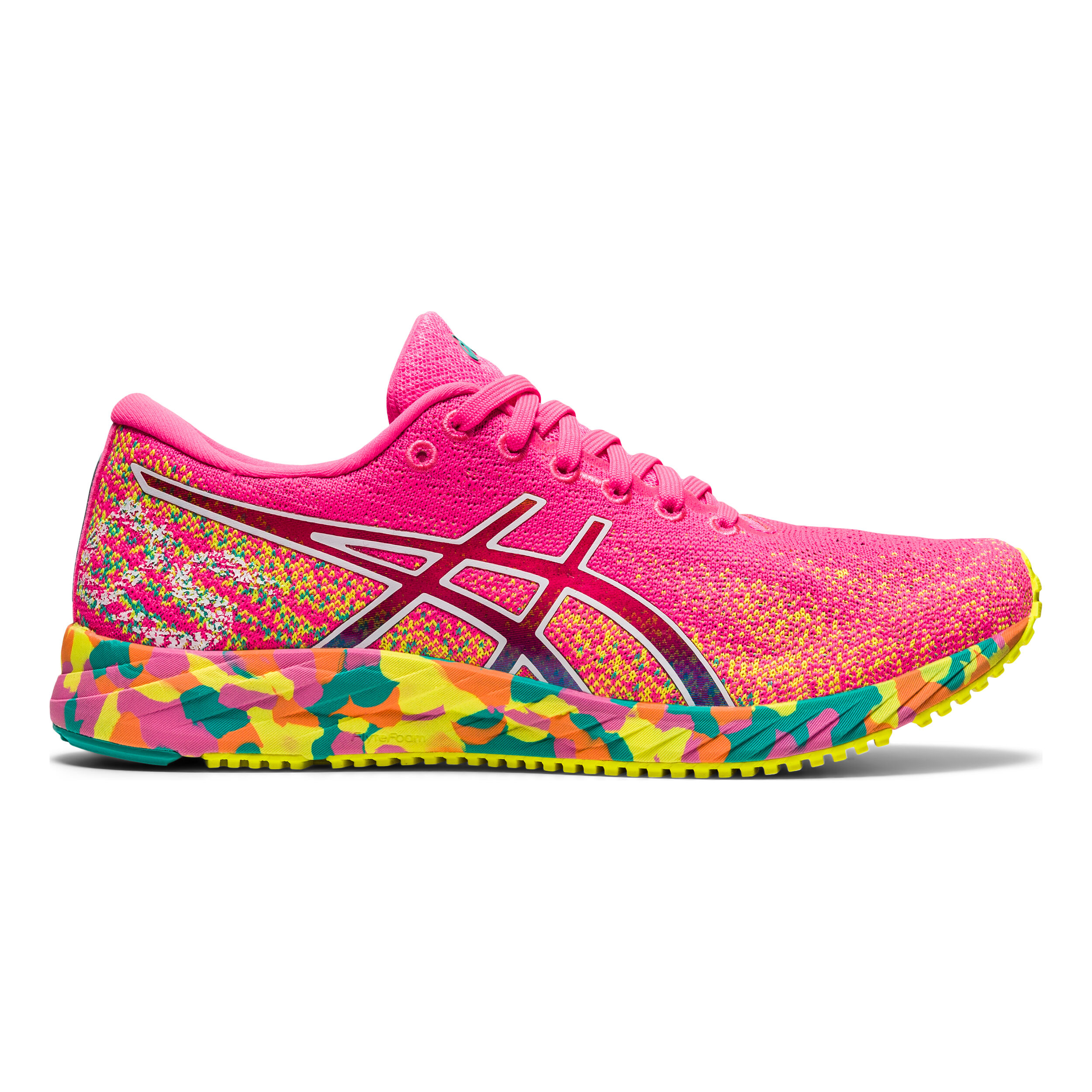 Multi coloured trainers asics 2025