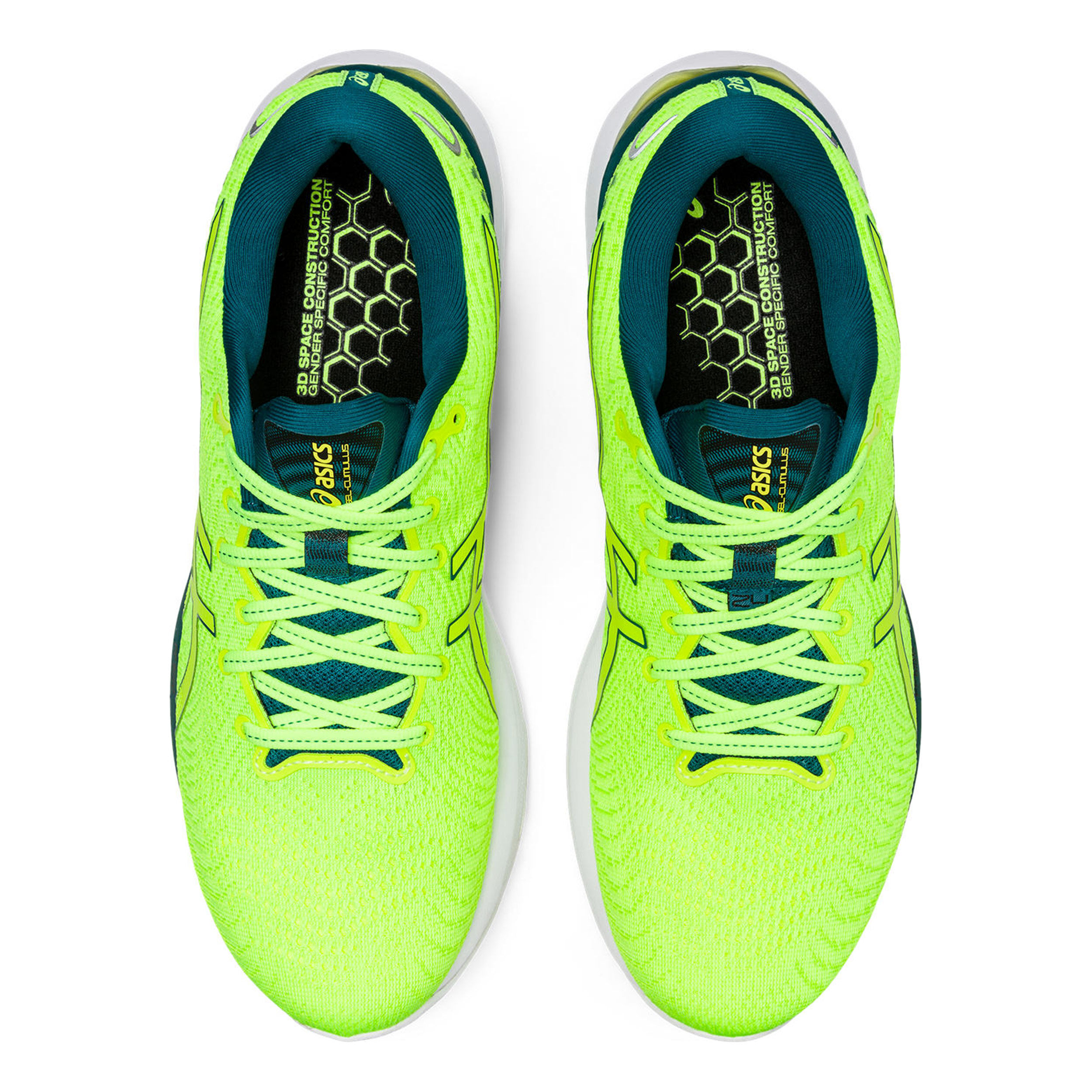 Asics gel cumulus men's running shoes - yellow top