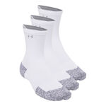 Under Armour Running socks Under Armour Velociti Run Cush 3p Crew  Running socks Unisex-white, white