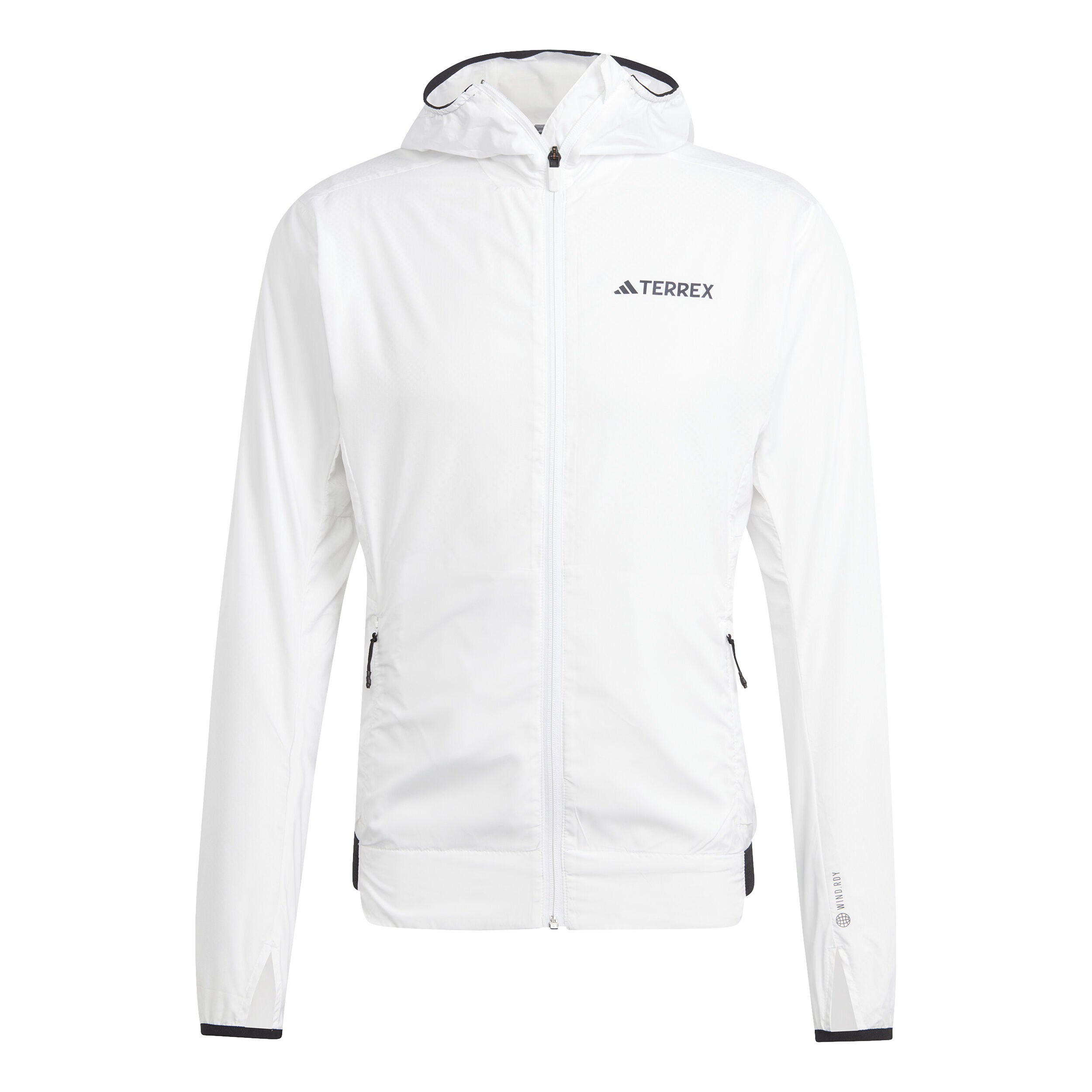TERREX WIND.RDY ホワイトジャケット Buy adidas Terrex XPR Wind Ready Running Jacket Men White online