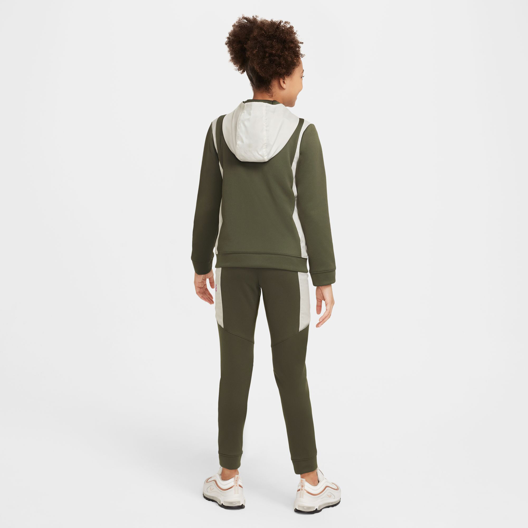Nike air olive green tracksuit 2025