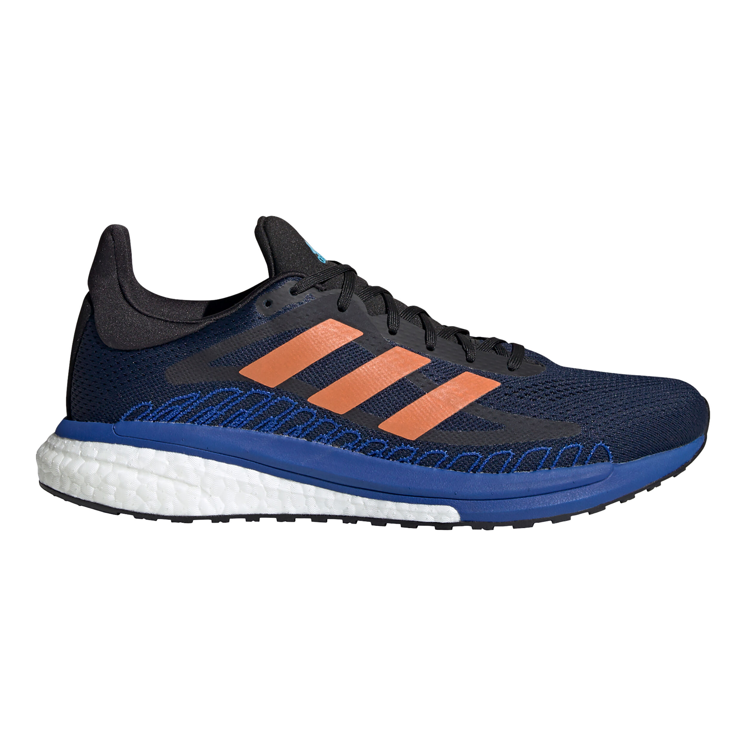 Buy adidas Solar Glide ST 3 Stability Running Shoe Men Dark Blue Orange in size 49 1 3 online Running Point COM