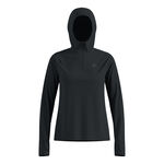 Odlo Clothing Odlo X-Alp Midlayer Running Shirt Women-Black
