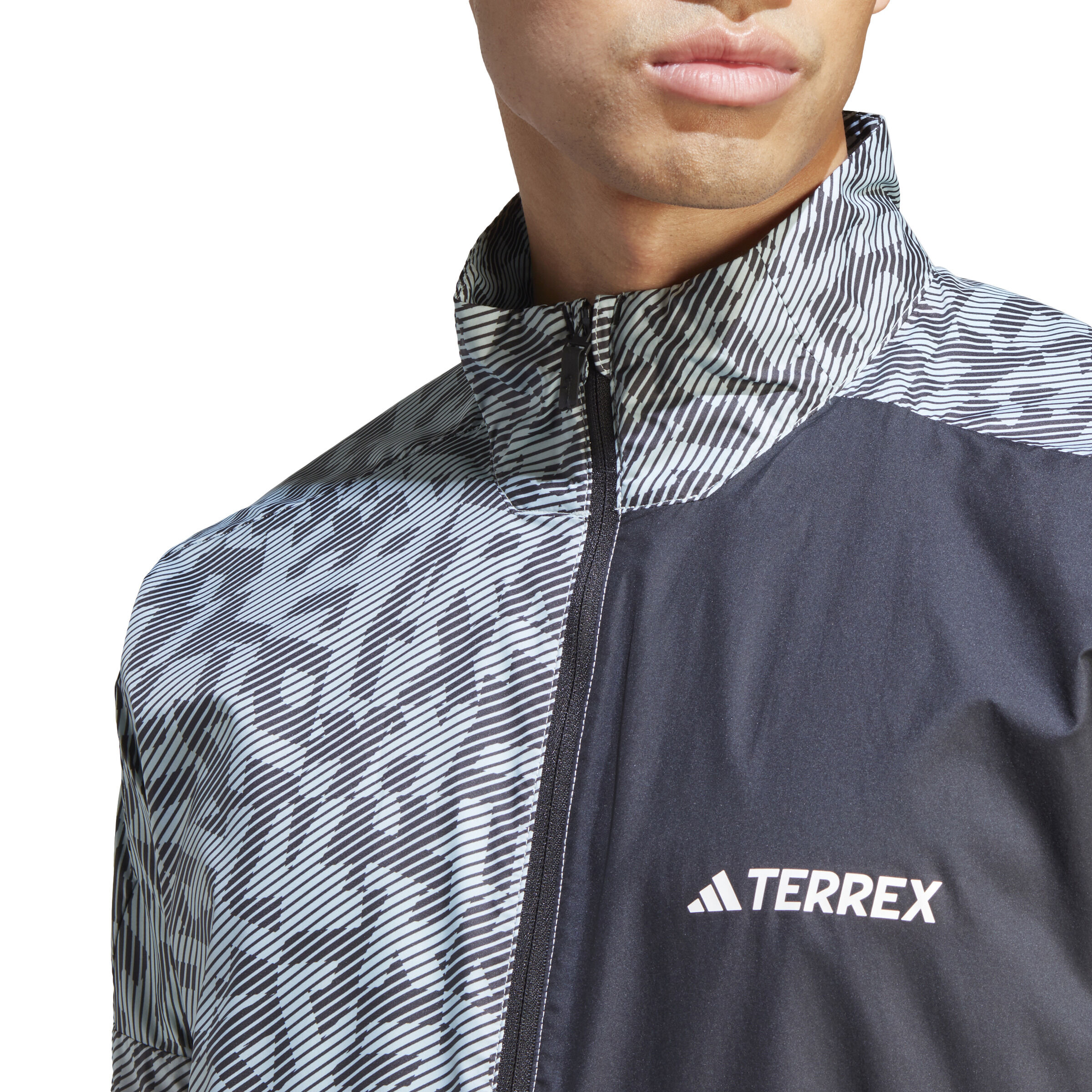 Buy adidas Terrex Trail Wind Running Jacket Men Grey, Black
