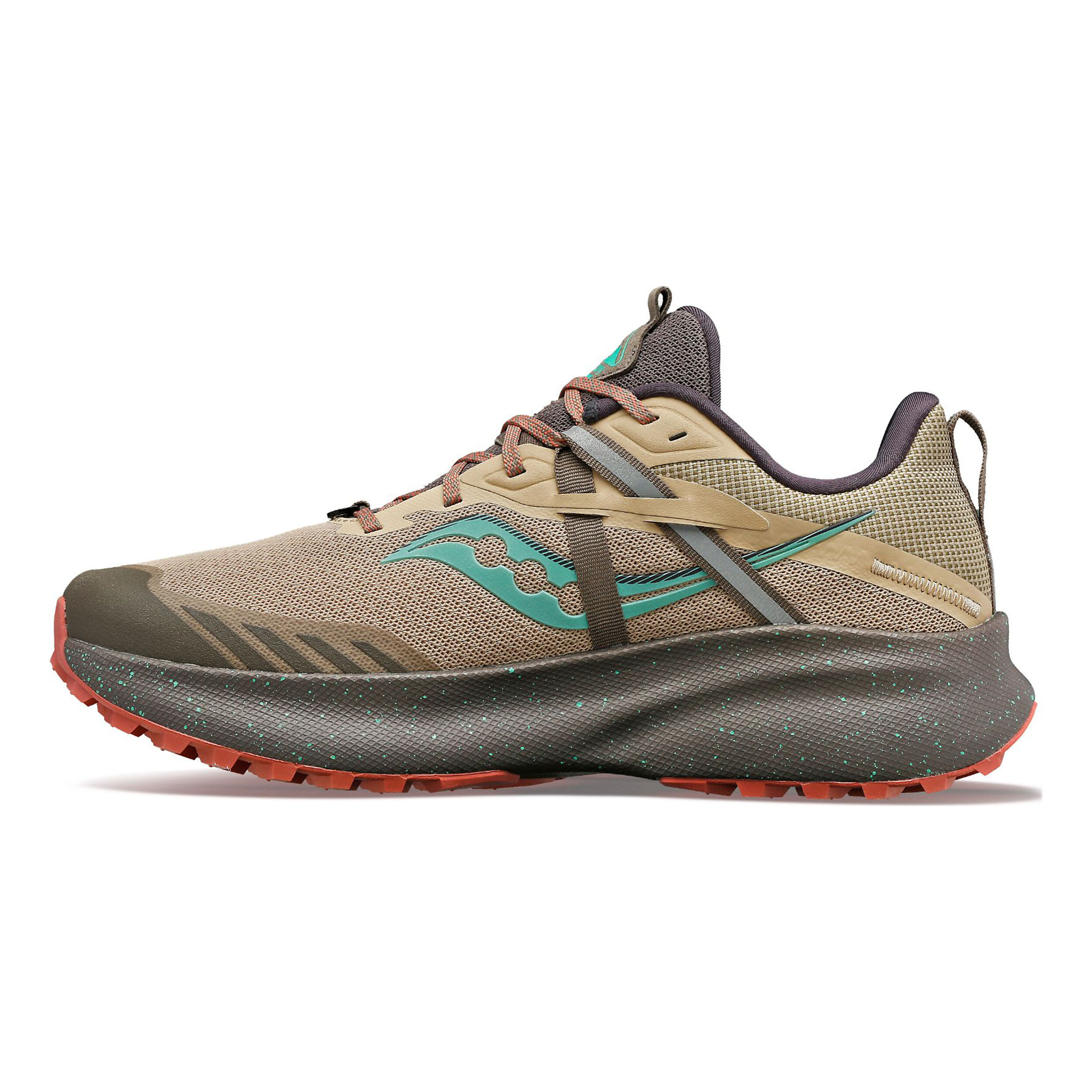 Buy Saucony Ride 15 TR Trail Running Shoe Women Brown Turquoise