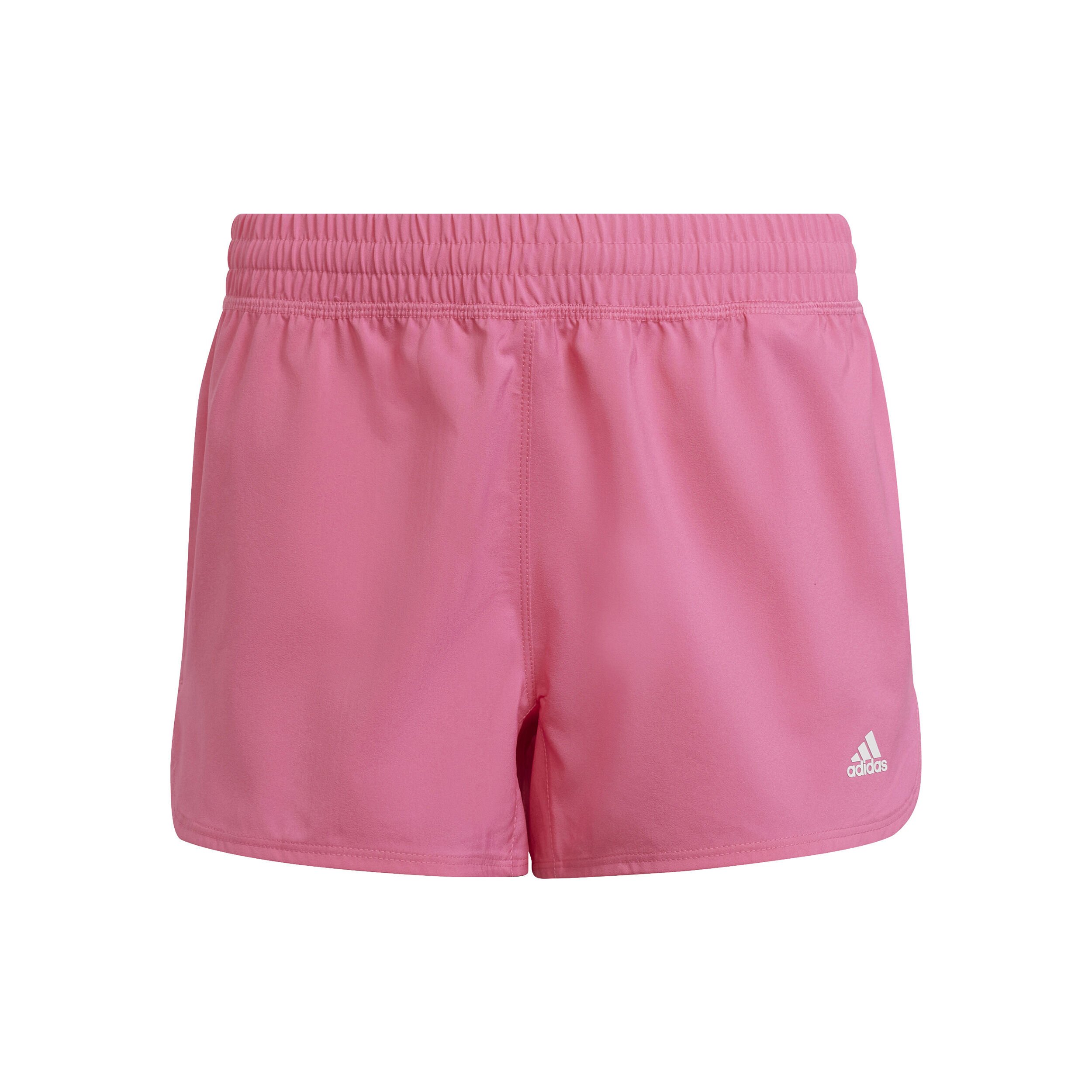Girls pink adidas shorts store