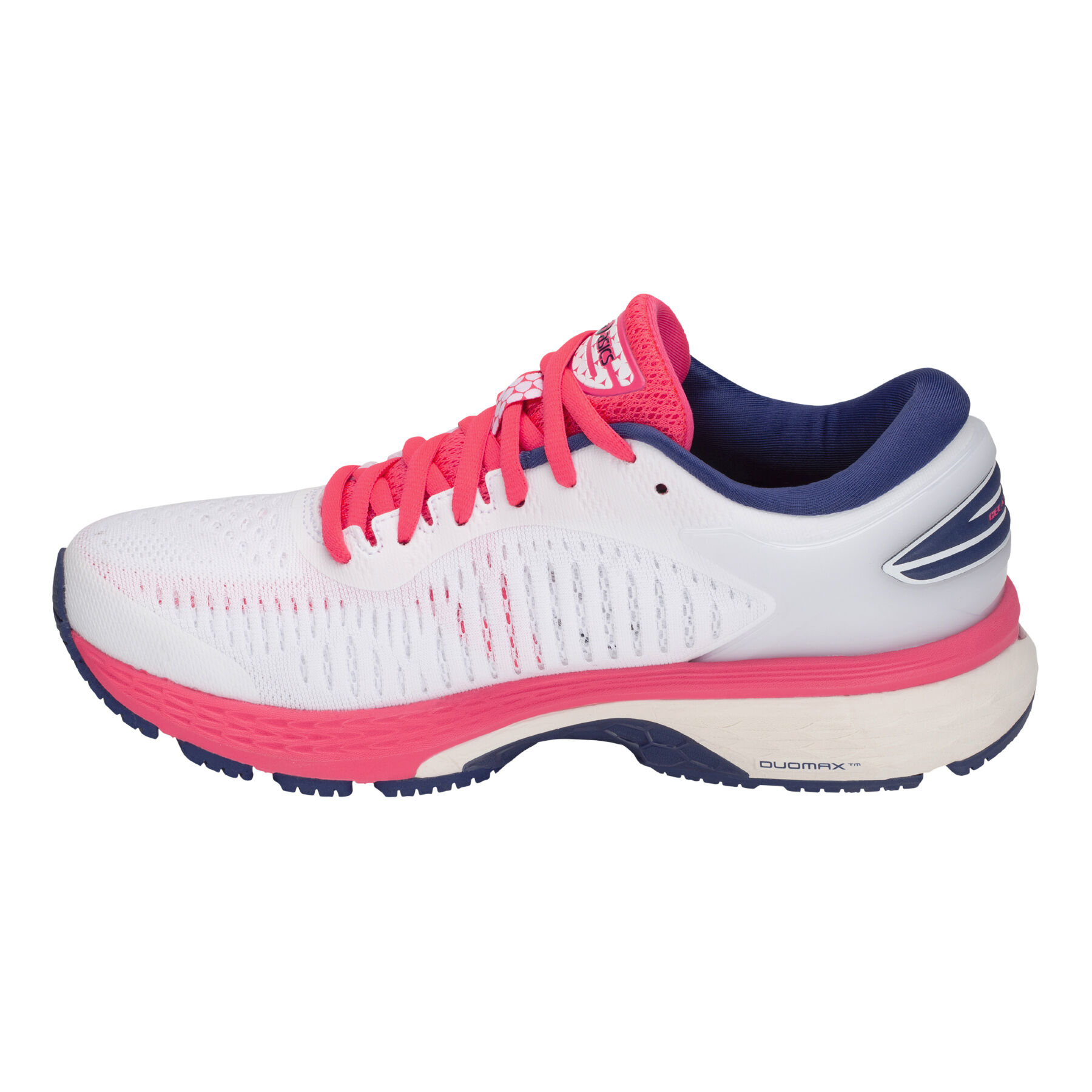 Gel Kayano 25 Stability Running Shoe Women White Pink