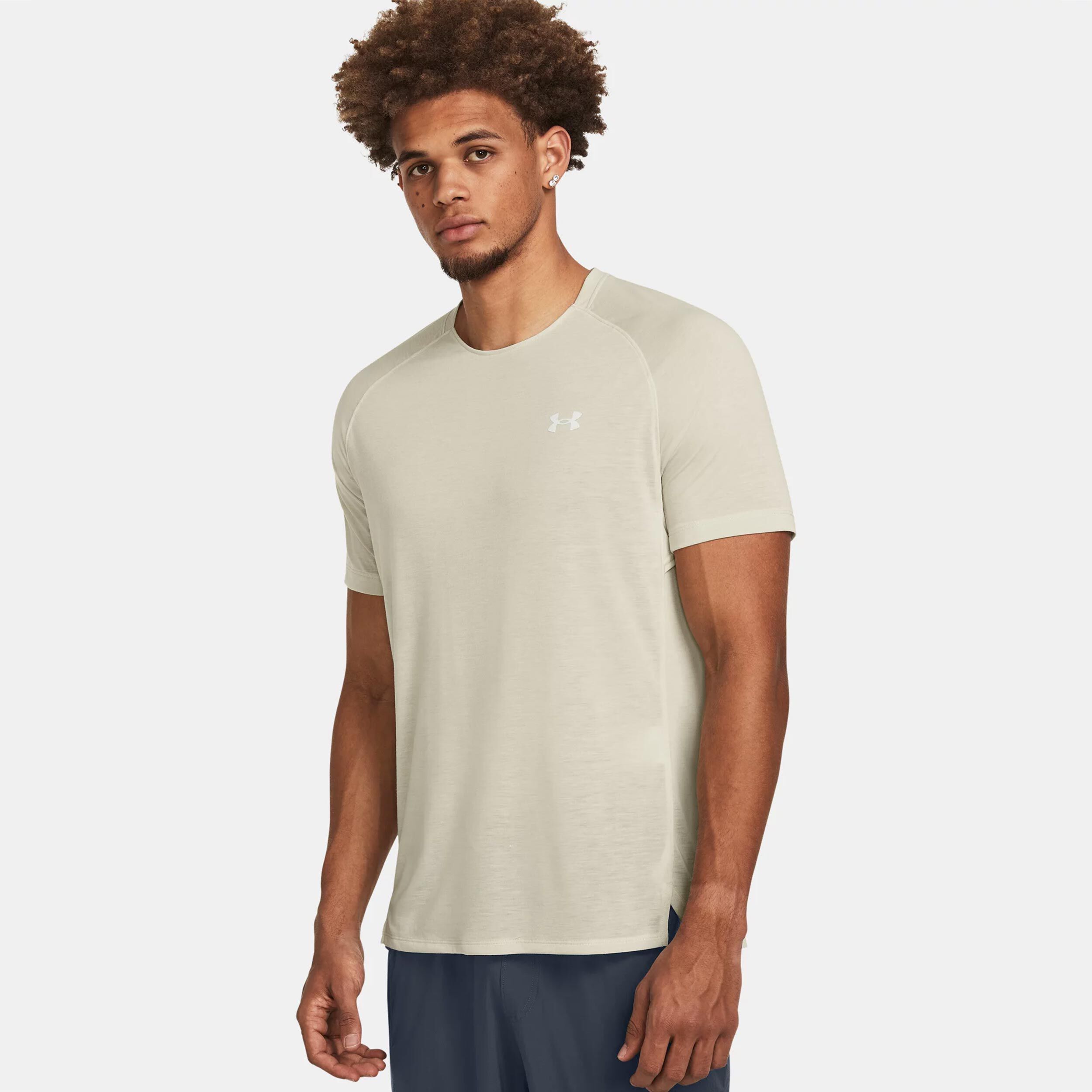 Buy Under Armour Run Trail Running Shirt Men Cream online