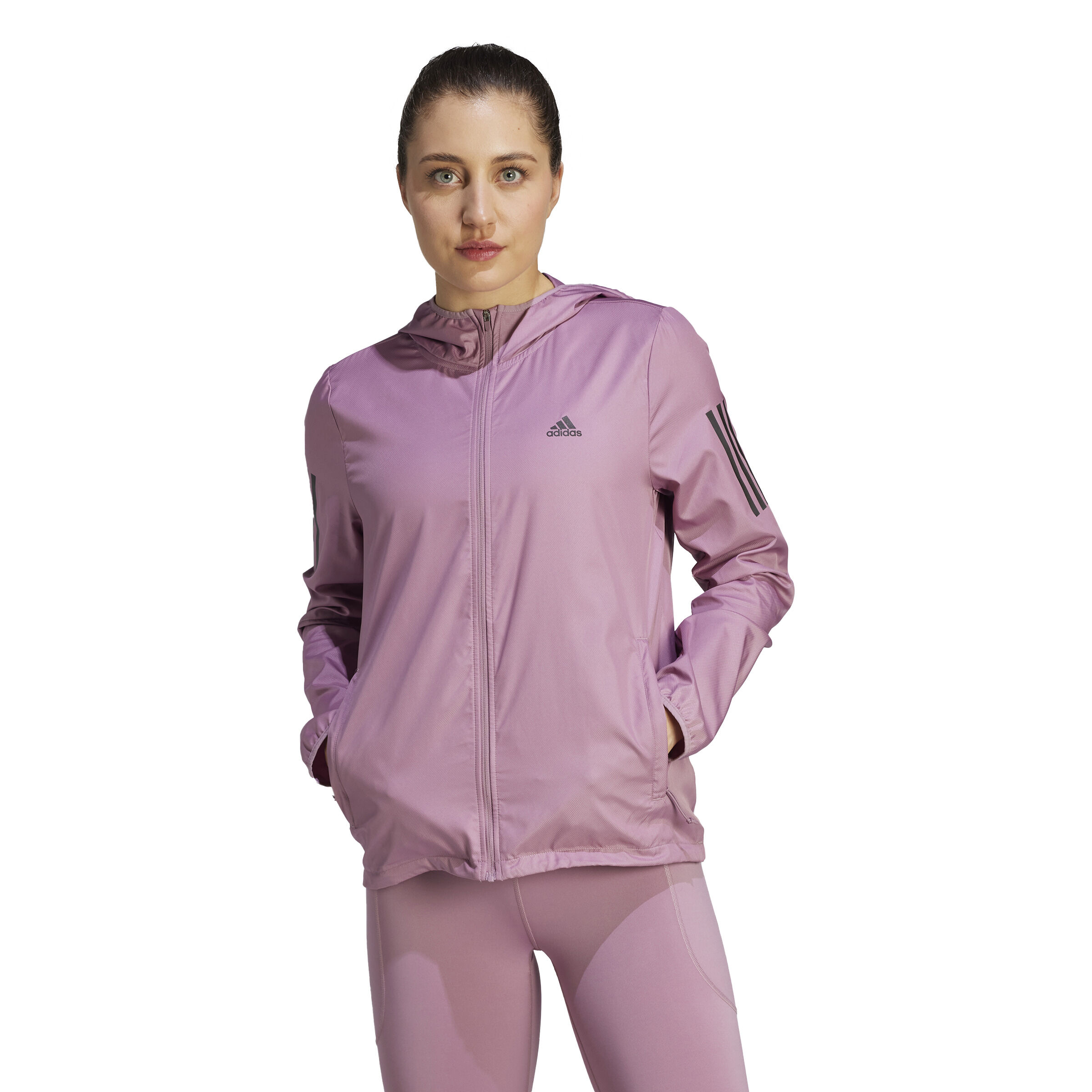 Buy adidas Own The Run Windbreaker Running Jacket Women Lilac